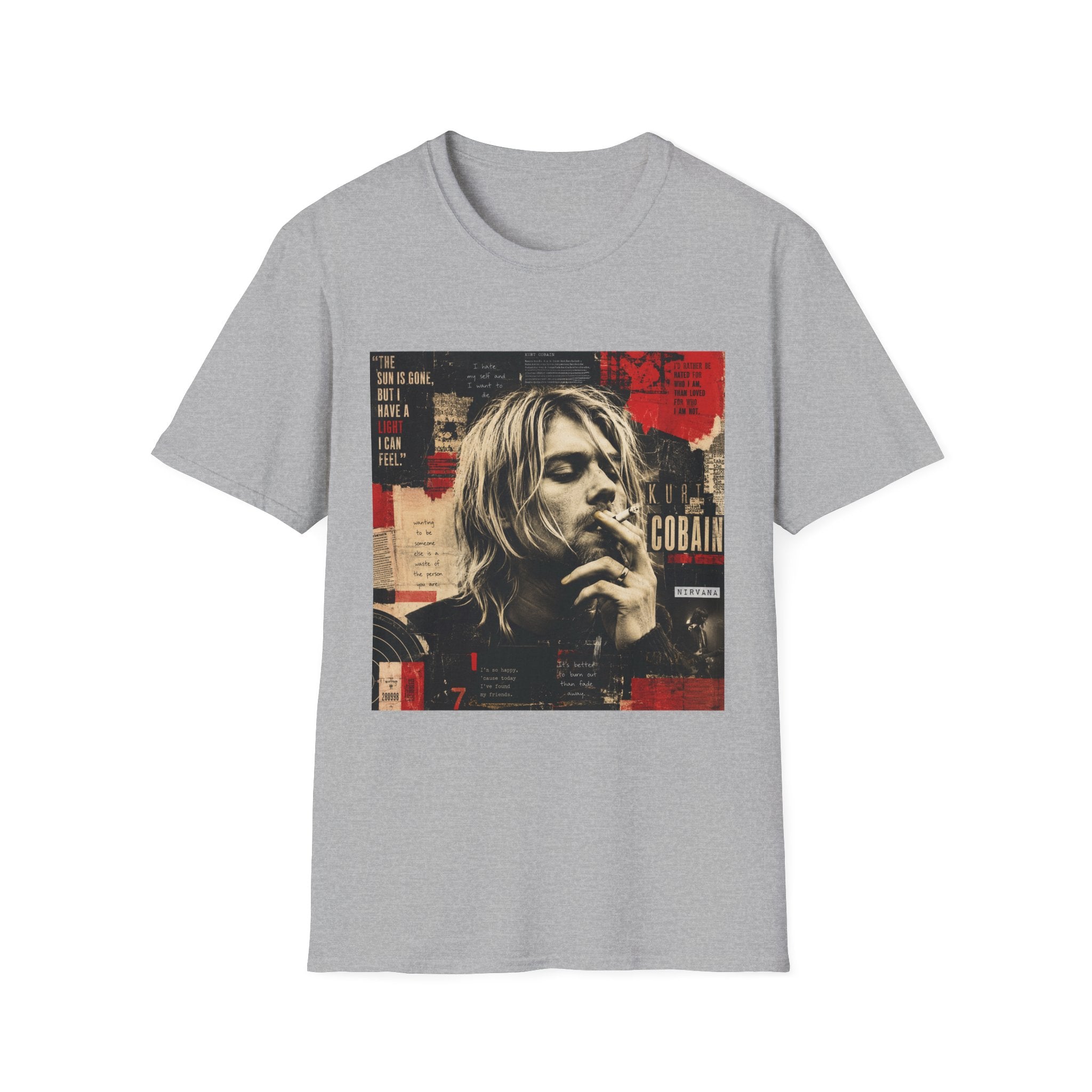 Vintage Grunge Band Portrait T-Shirt