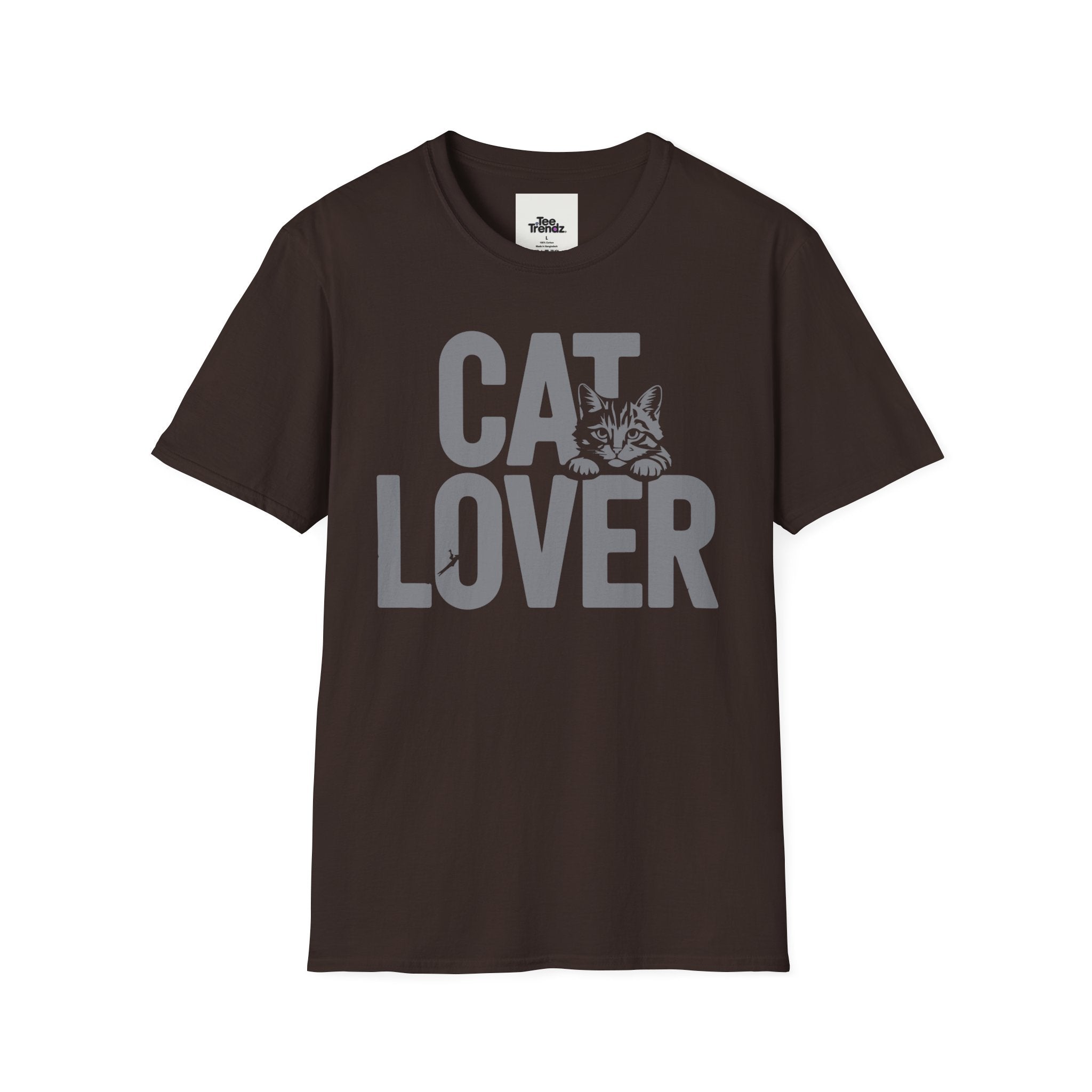Cat Lover T-Shirt — Bold Graphic Tee for Cat Owners & Pet Lovers