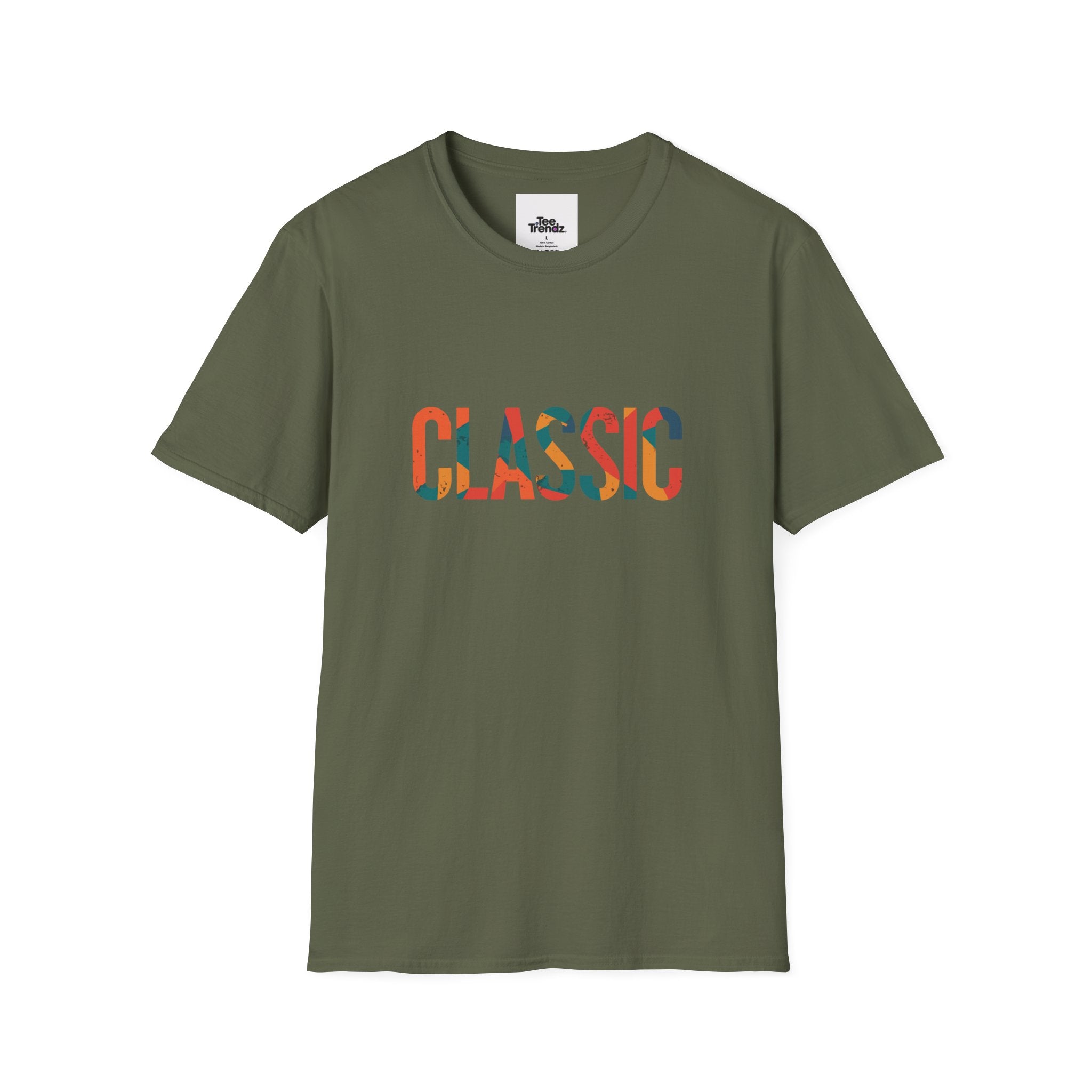 Classic Retro Text T-Shirt