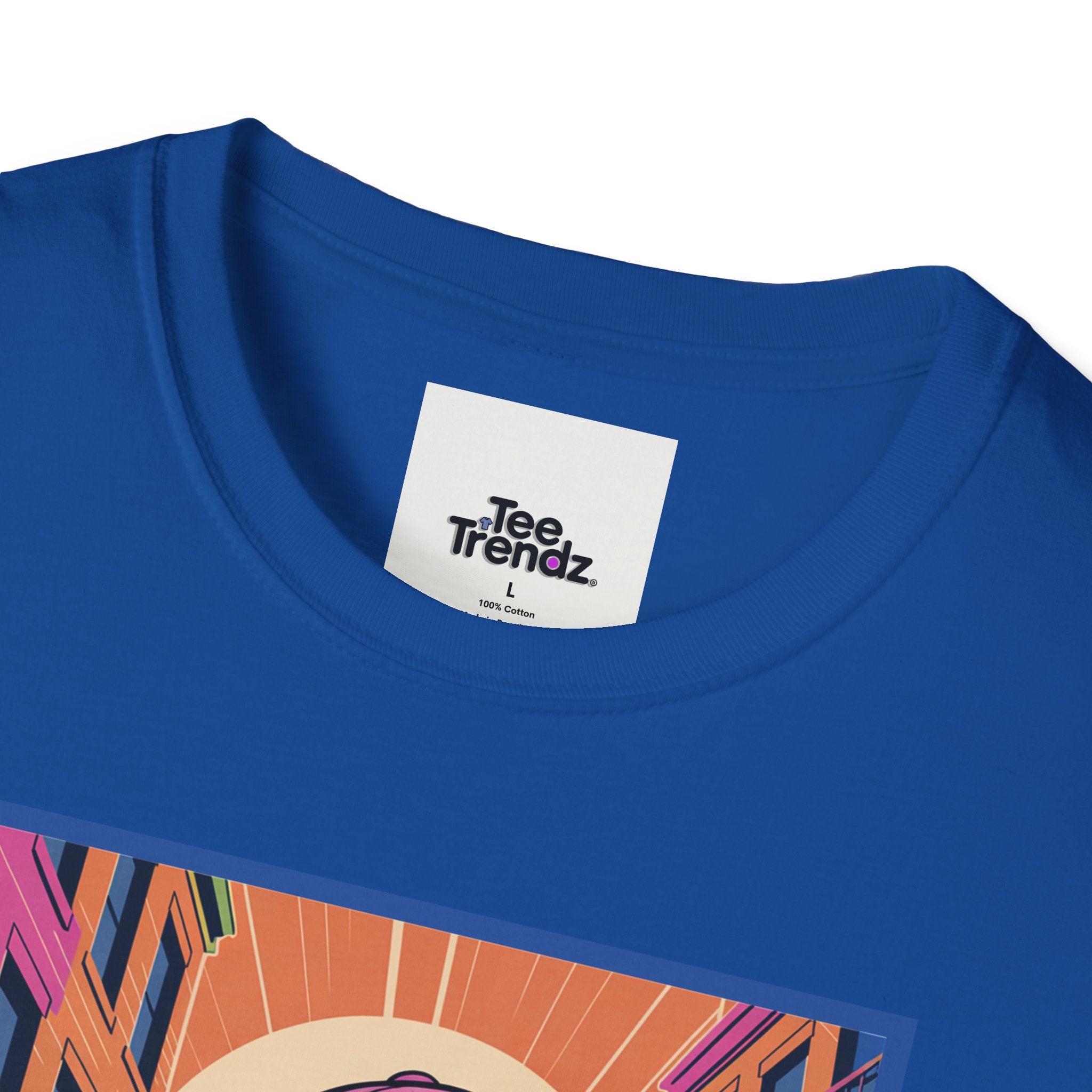 Skateboard Duck Graphic T-Shirt — Retro Streetwear Skateboarder Design