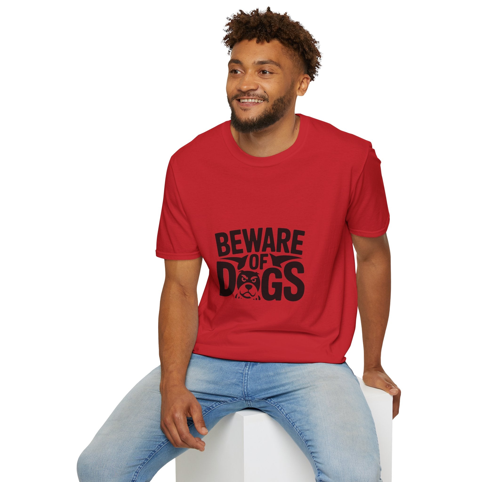 Beware of Dogs T-Shirt — Funny Bulldog Graphic Tee for Dog Lovers