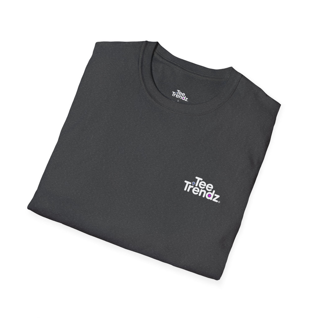 Zipper Reveal Dog Graphic T-Shirt