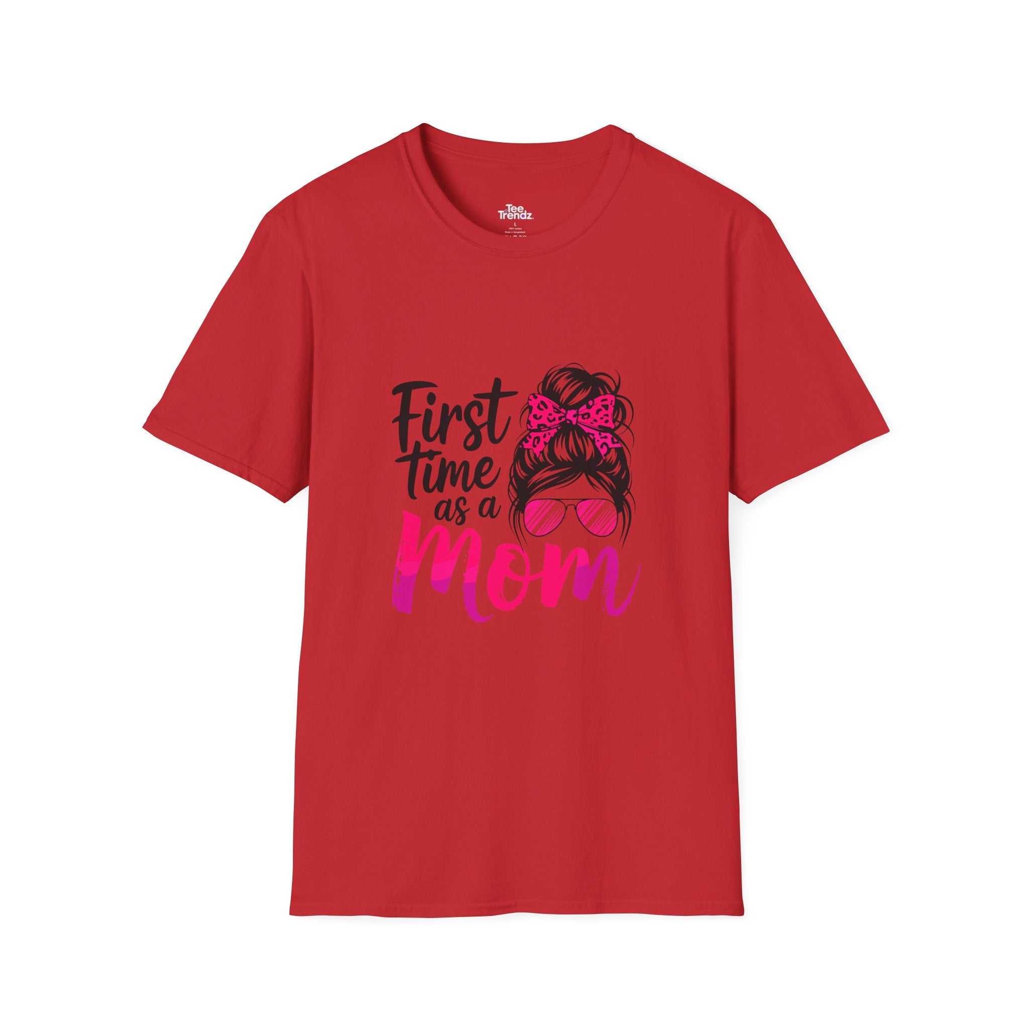 First Time As A Mom T-Shirt - New Mom Graphic Tee