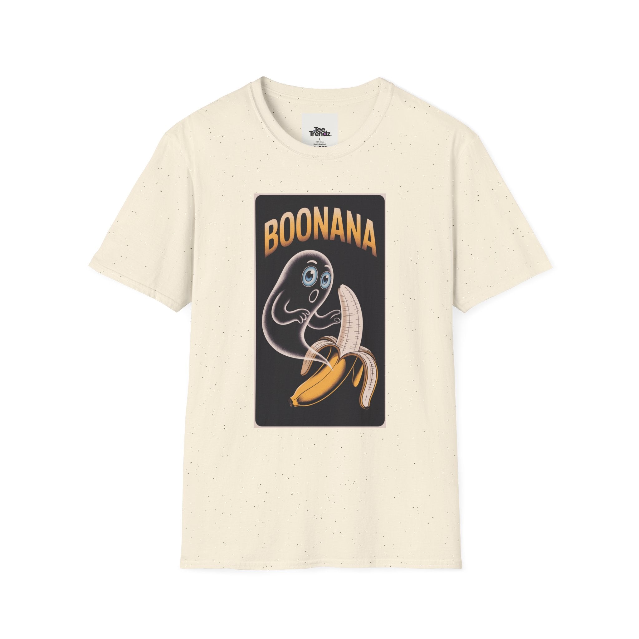 T-Shirt — "Boonana" Ghost with Banana Retro Graphic