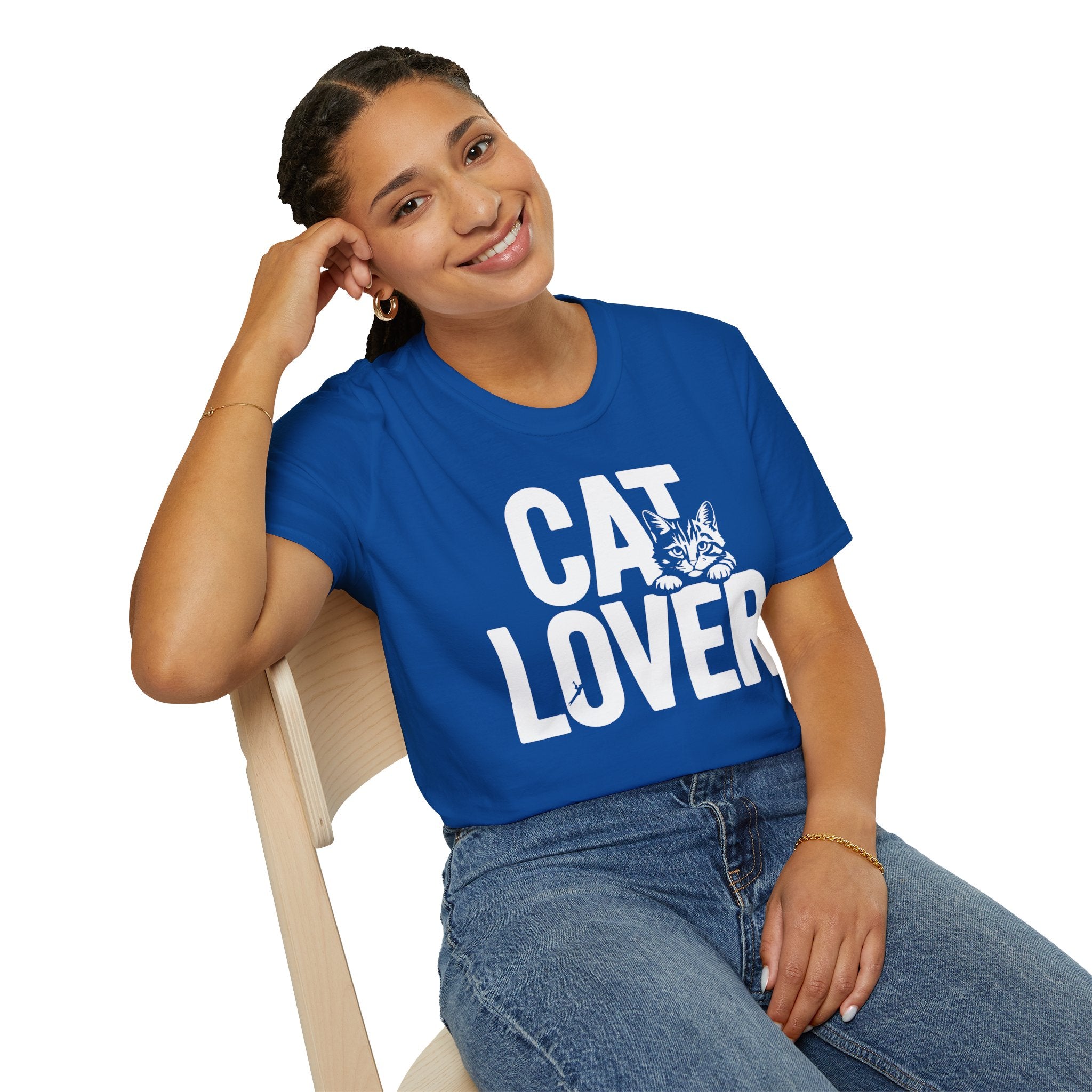 Cat Lover T-Shirt — Bold Graphic Tee for Cat Owners & Pet Lovers