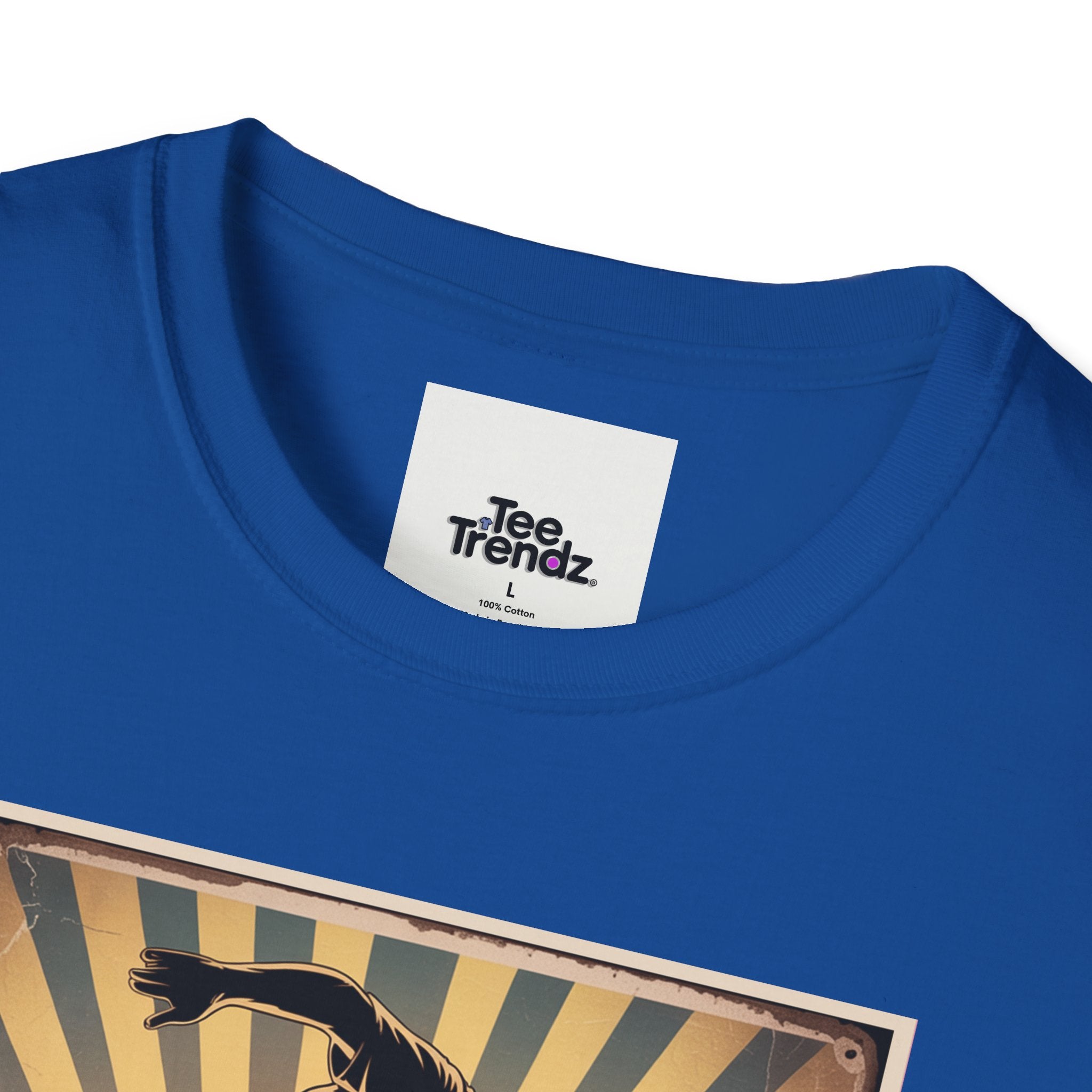 Los Angeles Skateboard Vintage Poster T-Shirt