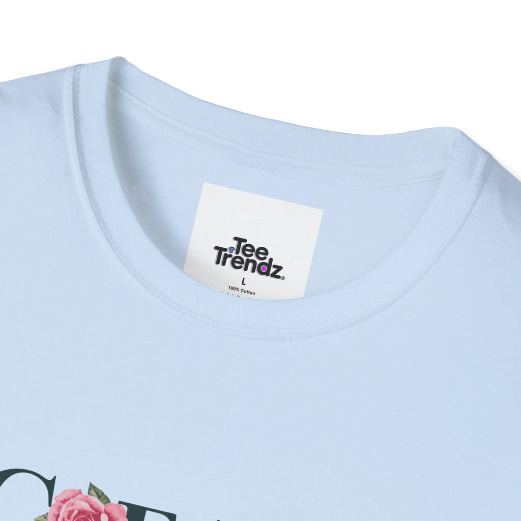 Create Your Own Future T-Shirt — Floral Motivational Tee