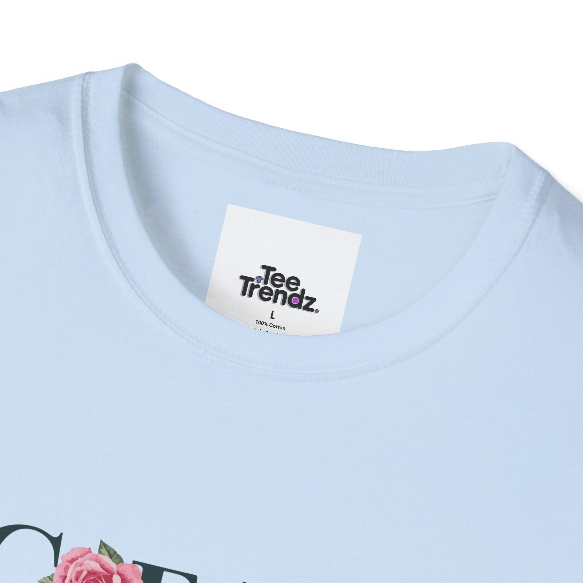 Create Your Own Future T-Shirt — Floral Motivational Tee