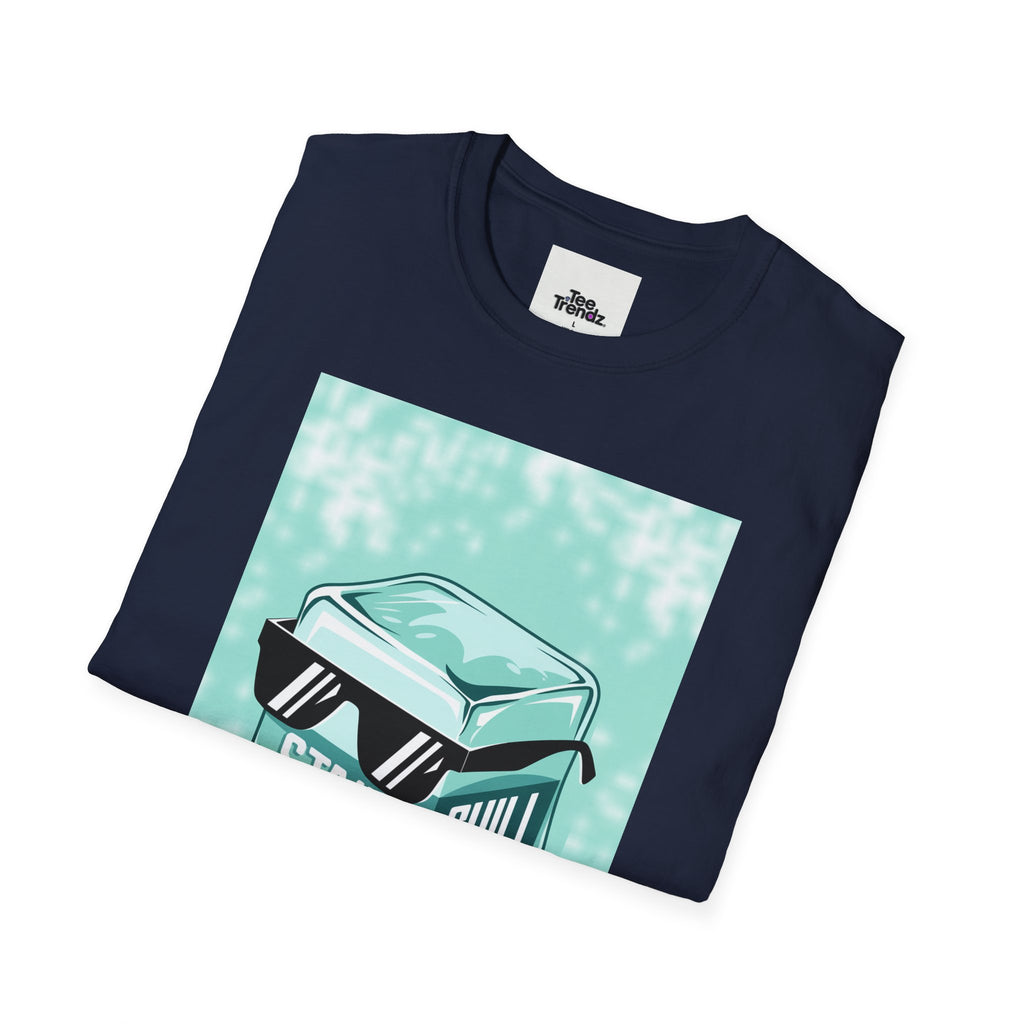 Stay Chill Ice Cube T-Shirt — Retro Sunglasses Graphic Tee