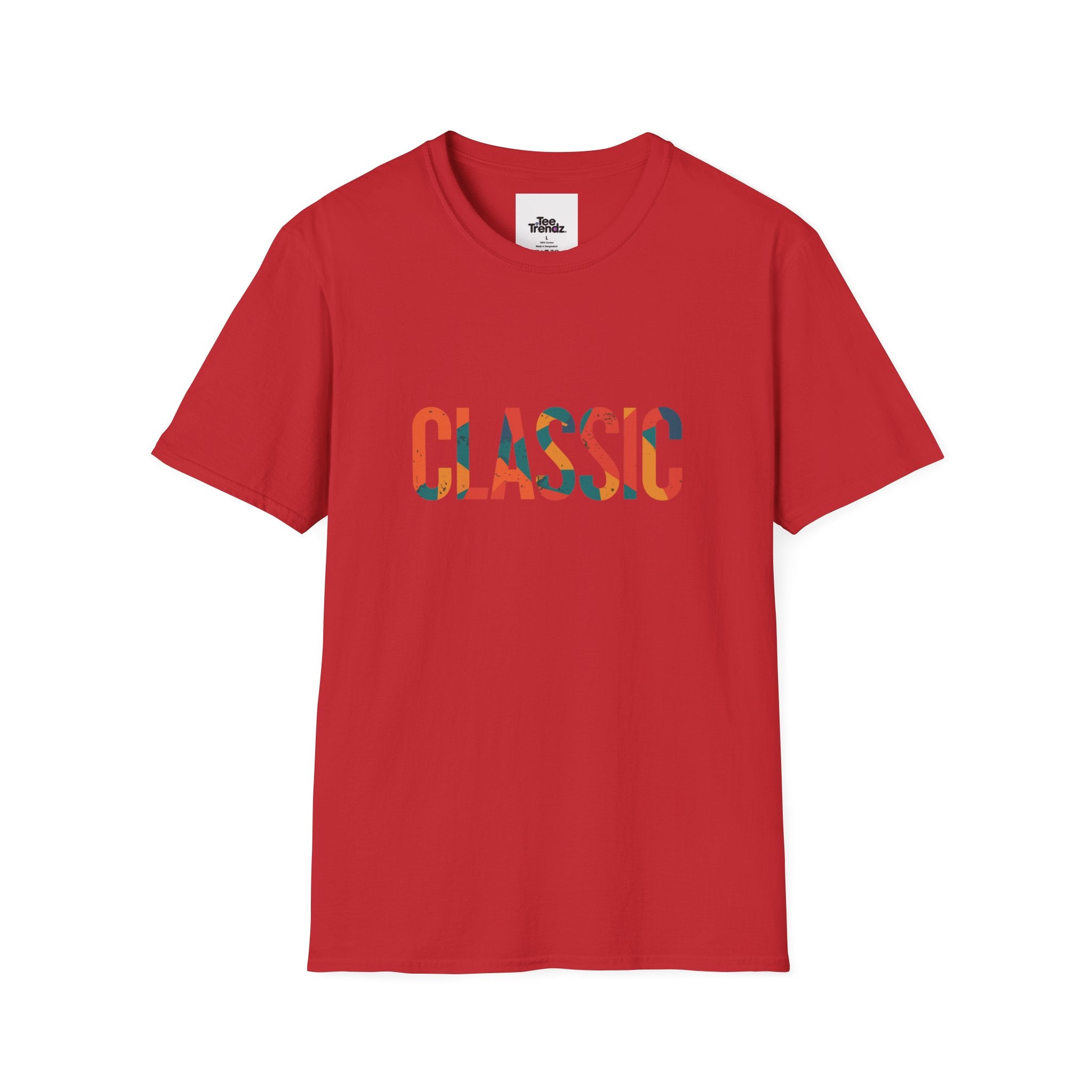 Classic Retro Text T-Shirt
