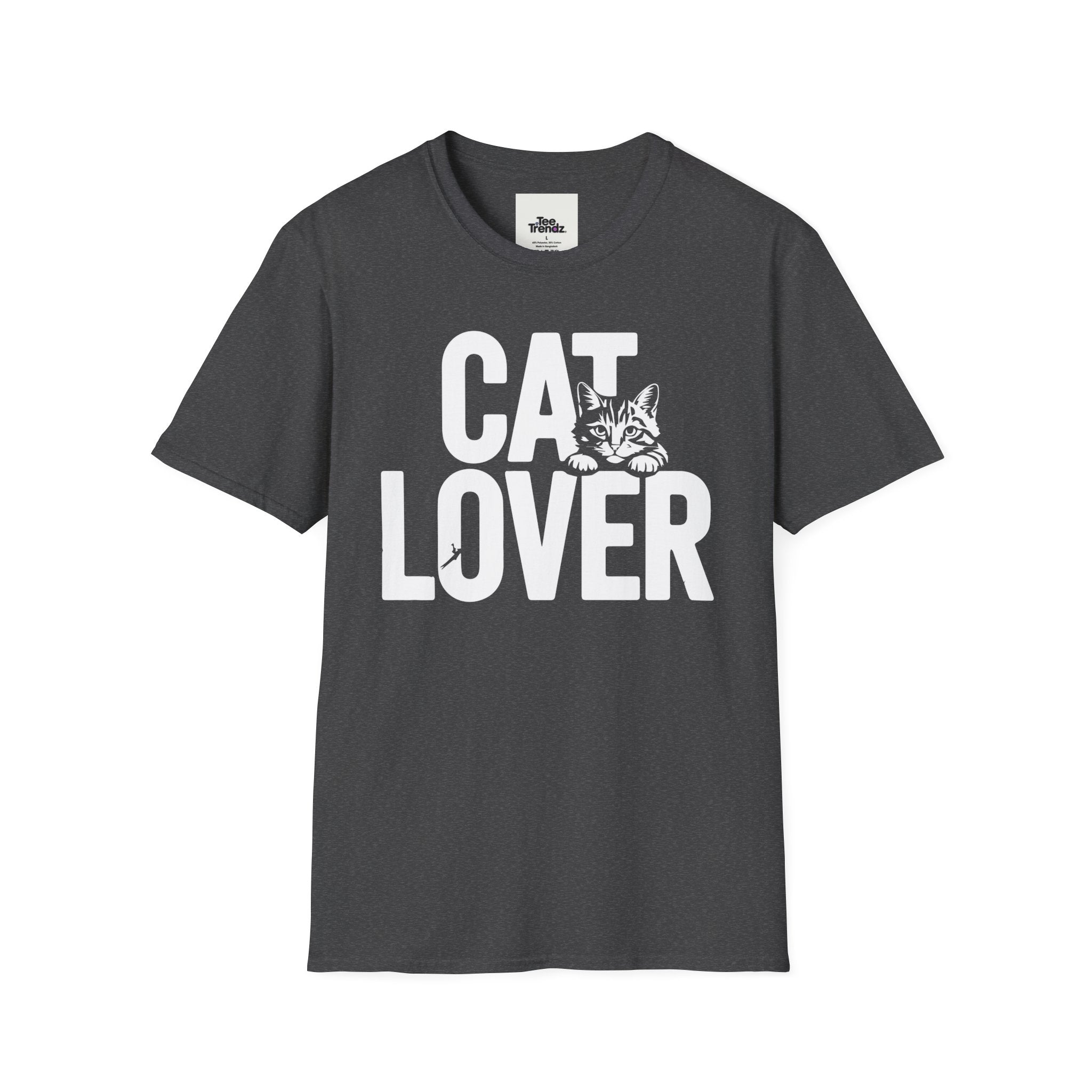 Cat Lover T-Shirt — Bold Graphic Tee for Cat Owners & Pet Lovers