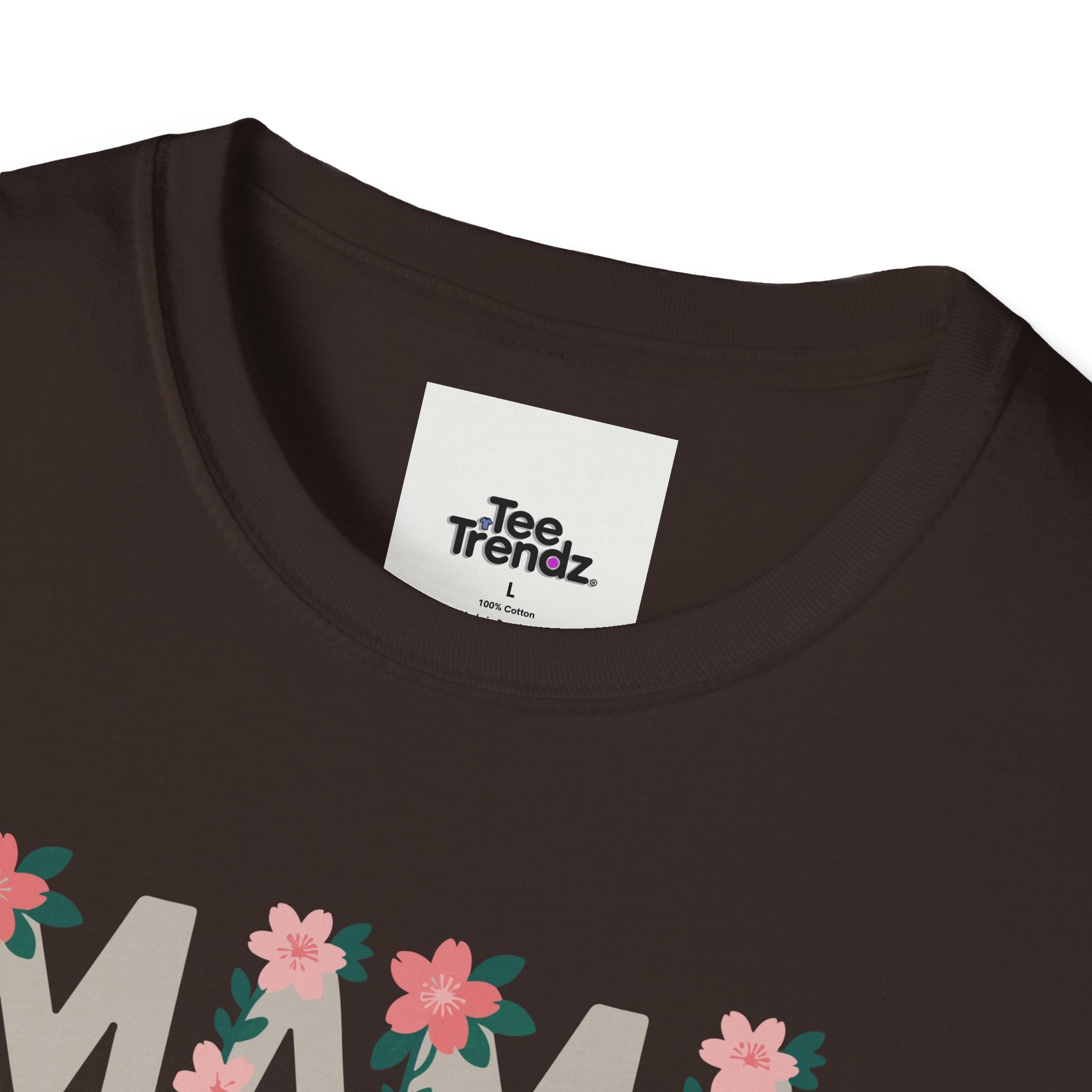 Mama Bear Floral T-Shirt — Mother's Day Mom Tee