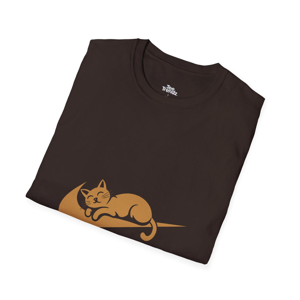 T-Shirt — 'Just Do It... Later.' Cat Nap Parody Tee