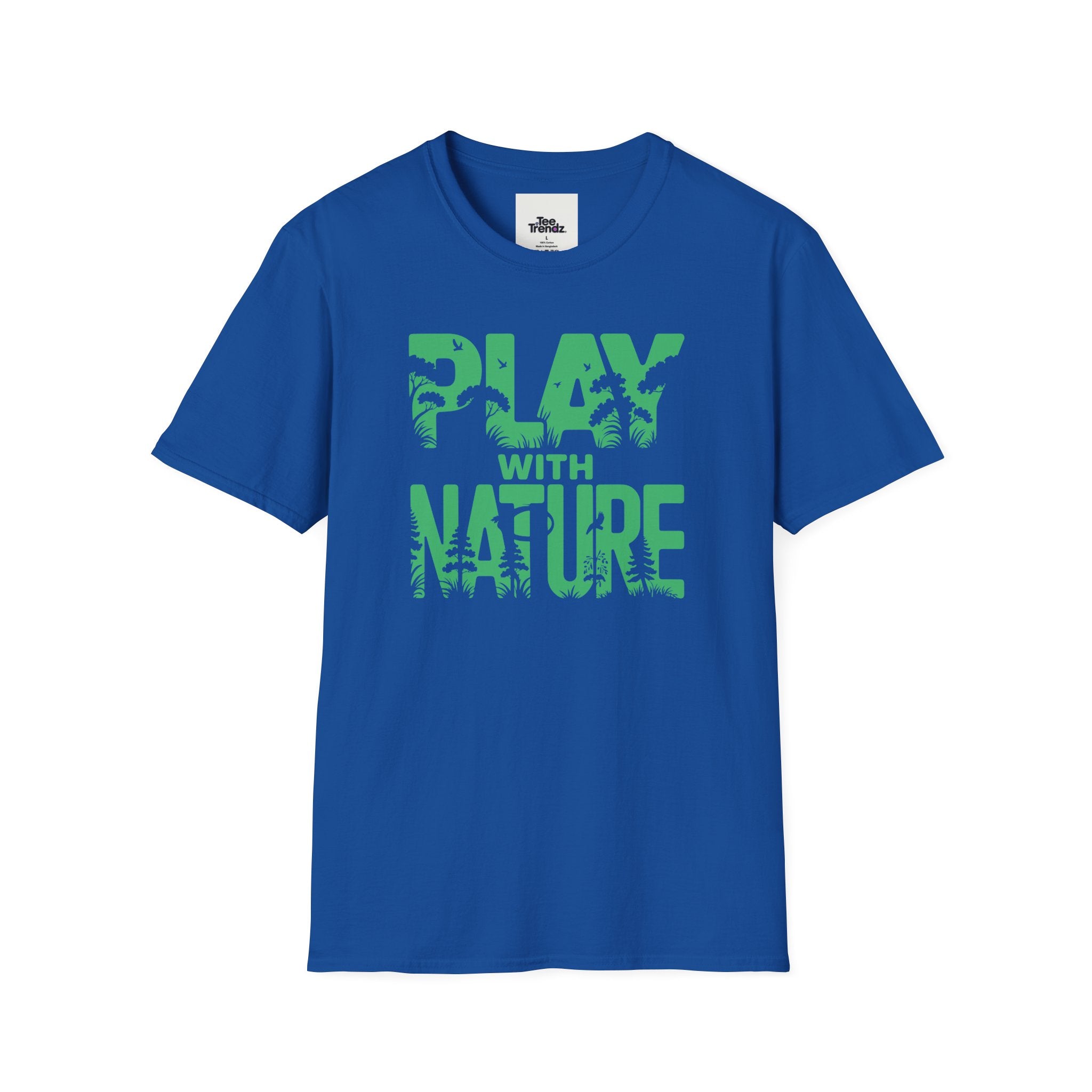Play With Nature T-Shirt — Eco Adventure Graphic Tee
