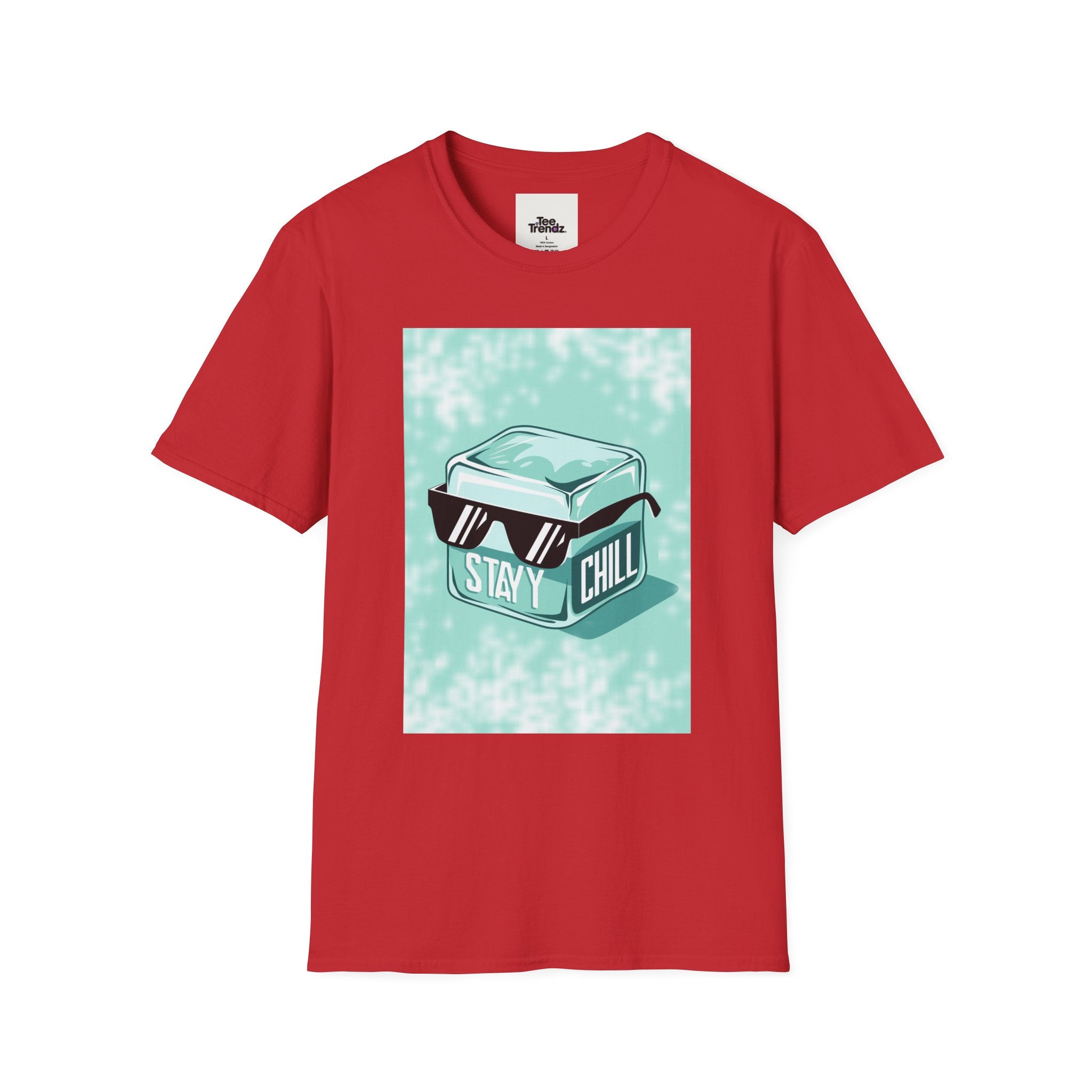 Stay Chill Ice Cube T-Shirt — Retro Sunglasses Graphic Tee