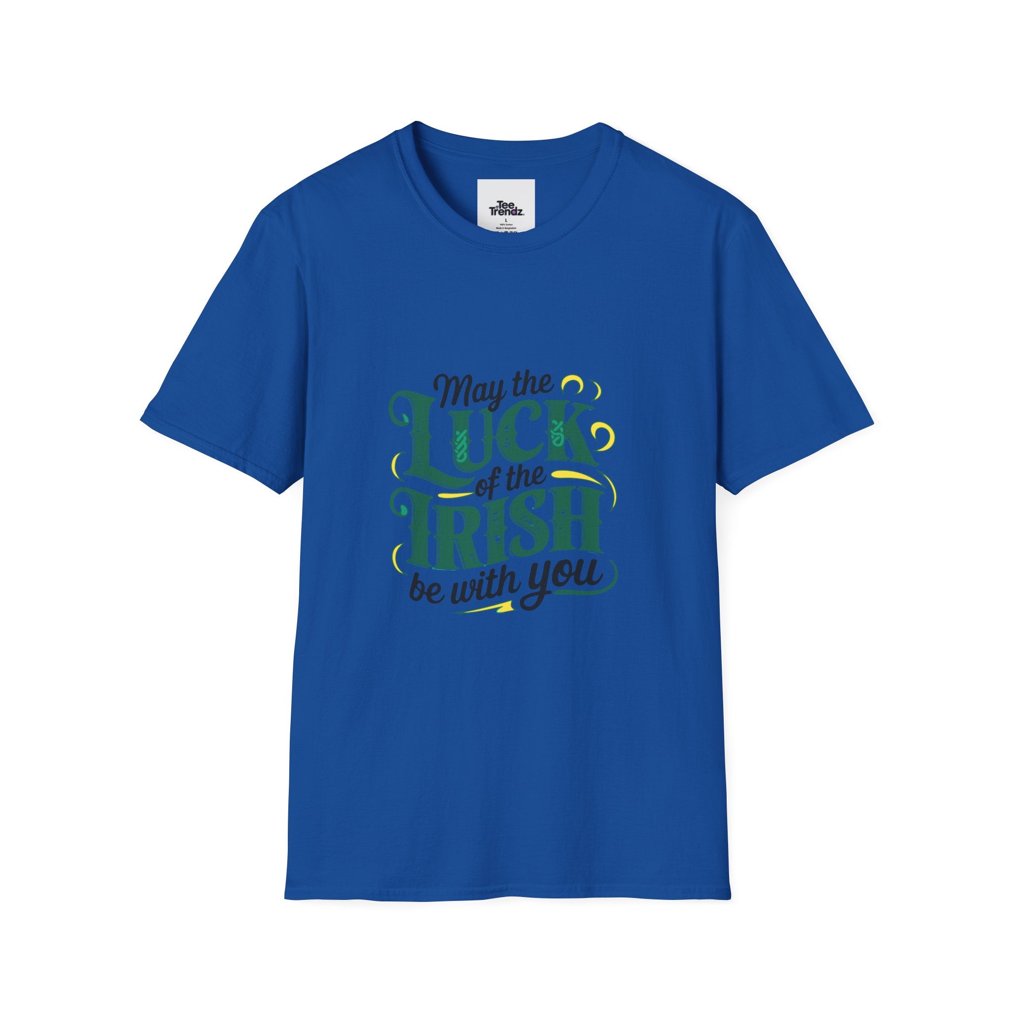 Luck of the Irish T-Shirt – "May the Luck of the Irish Be With You" St. Patrick’s Day Tee