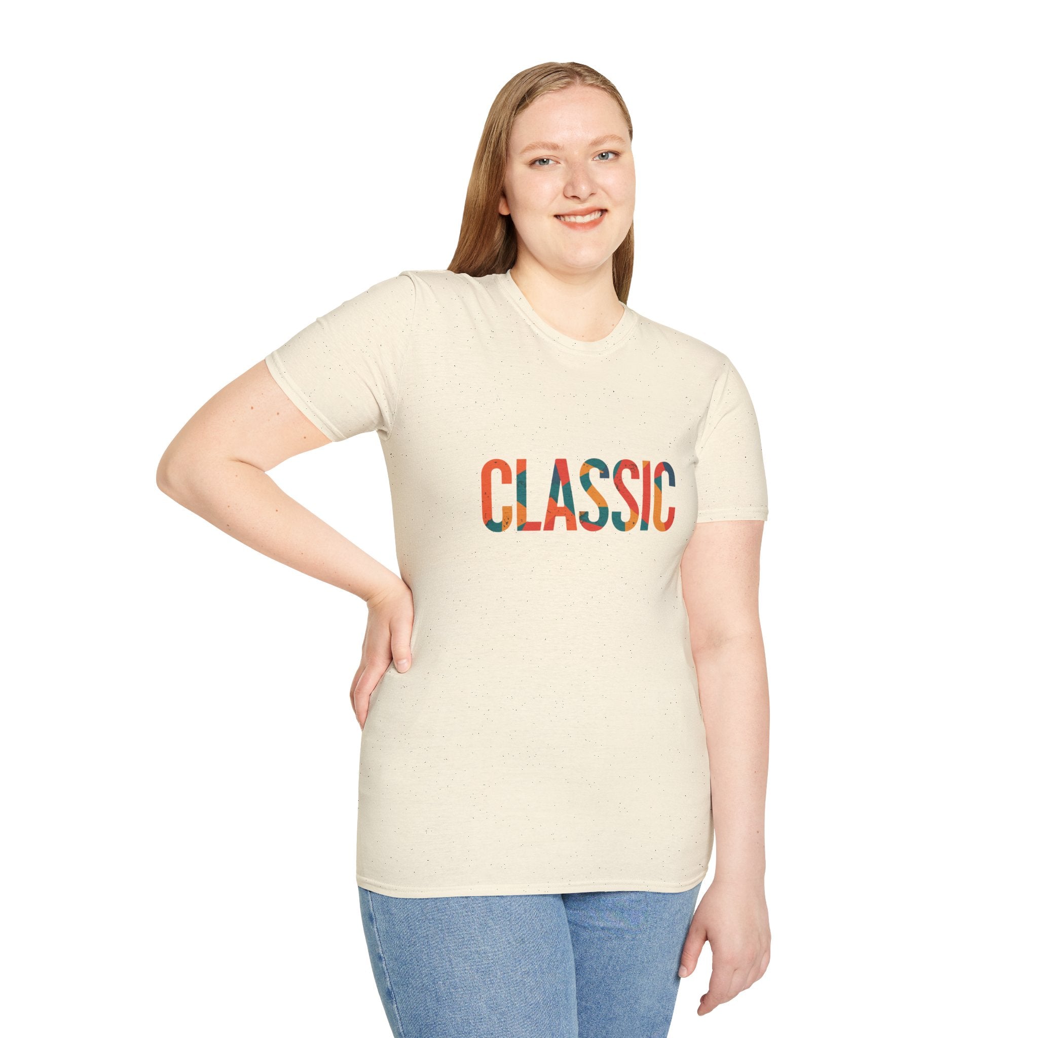 Classic Retro Text T-Shirt