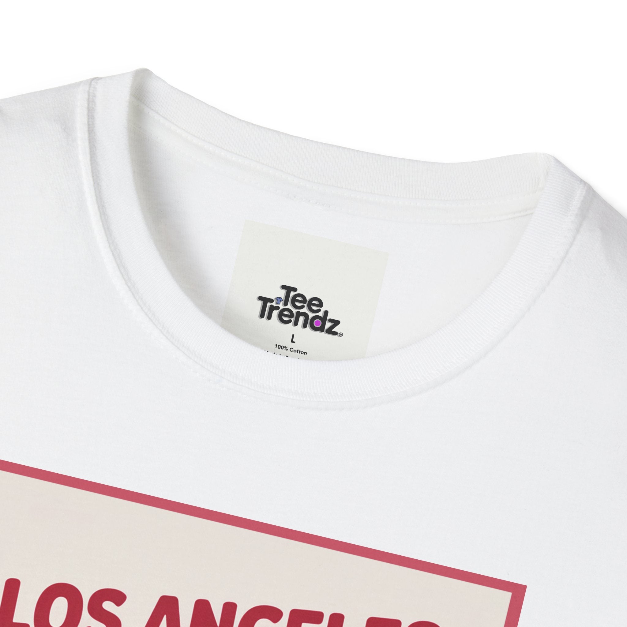 Los Angeles Hot Dog T-Shirt — Cute Cartoon Hotdog Graphic Tee