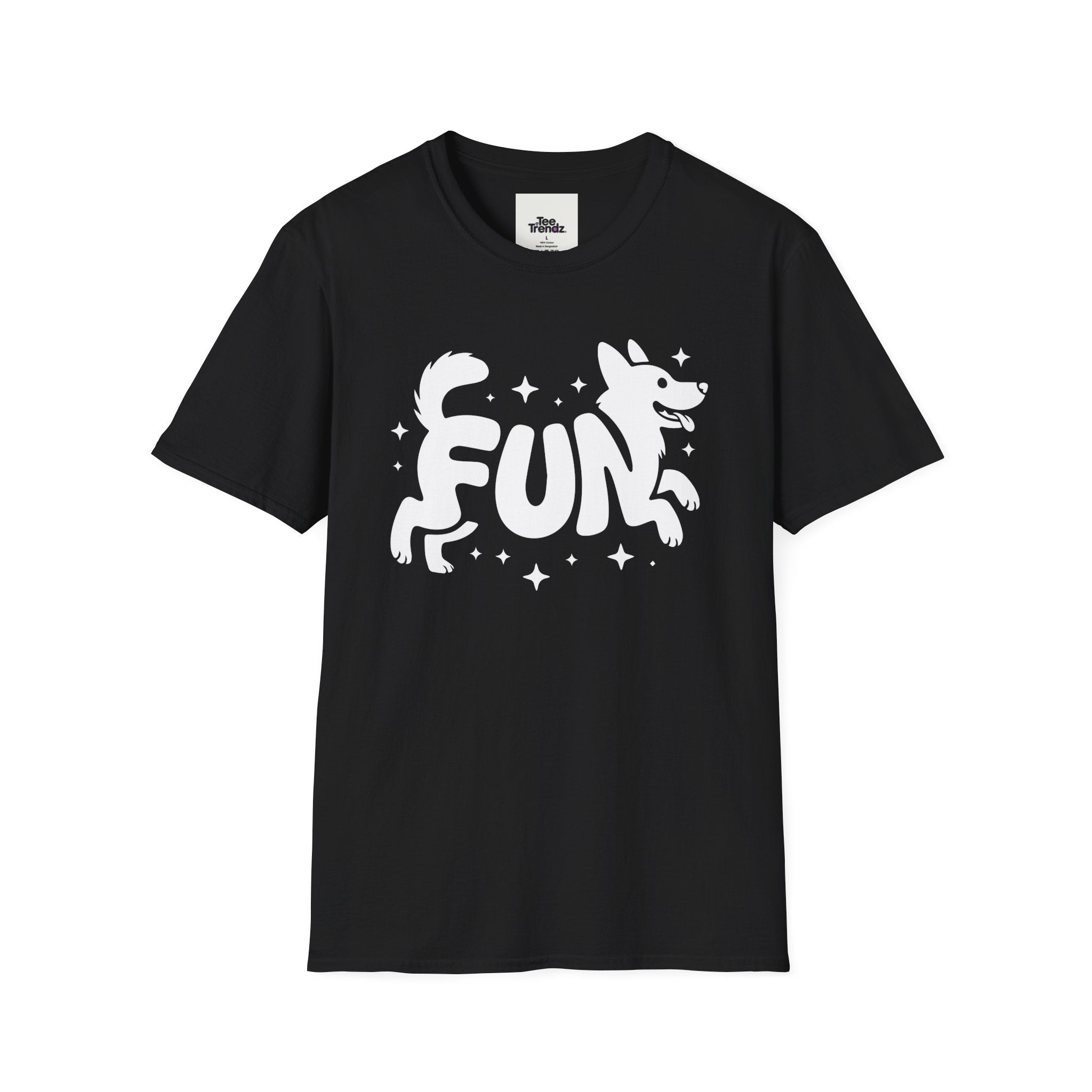 Fun Fox T-Shirt — Playful Kids Graphic Tee with 'FUN' Design