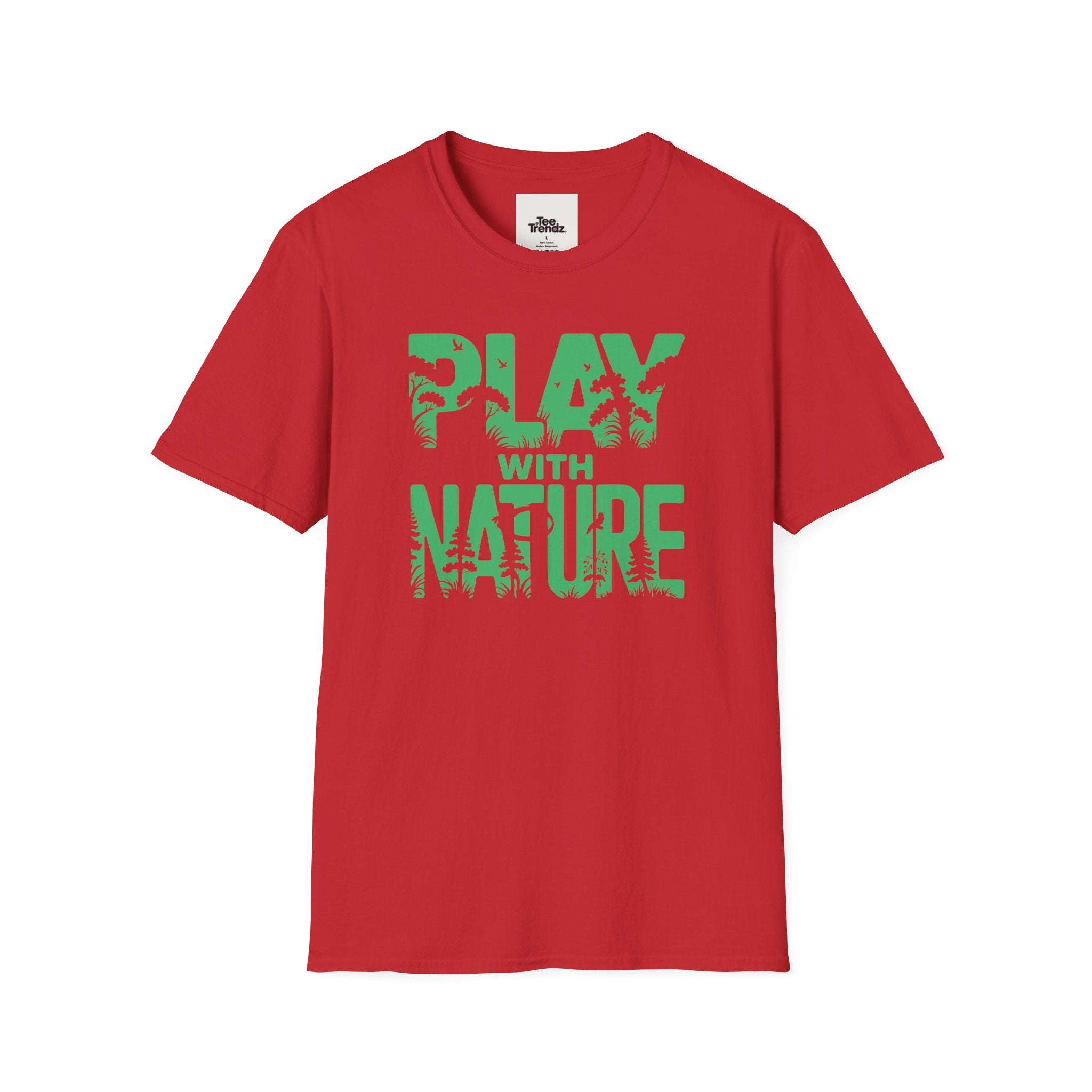 Play With Nature T-Shirt — Eco Adventure Graphic Tee