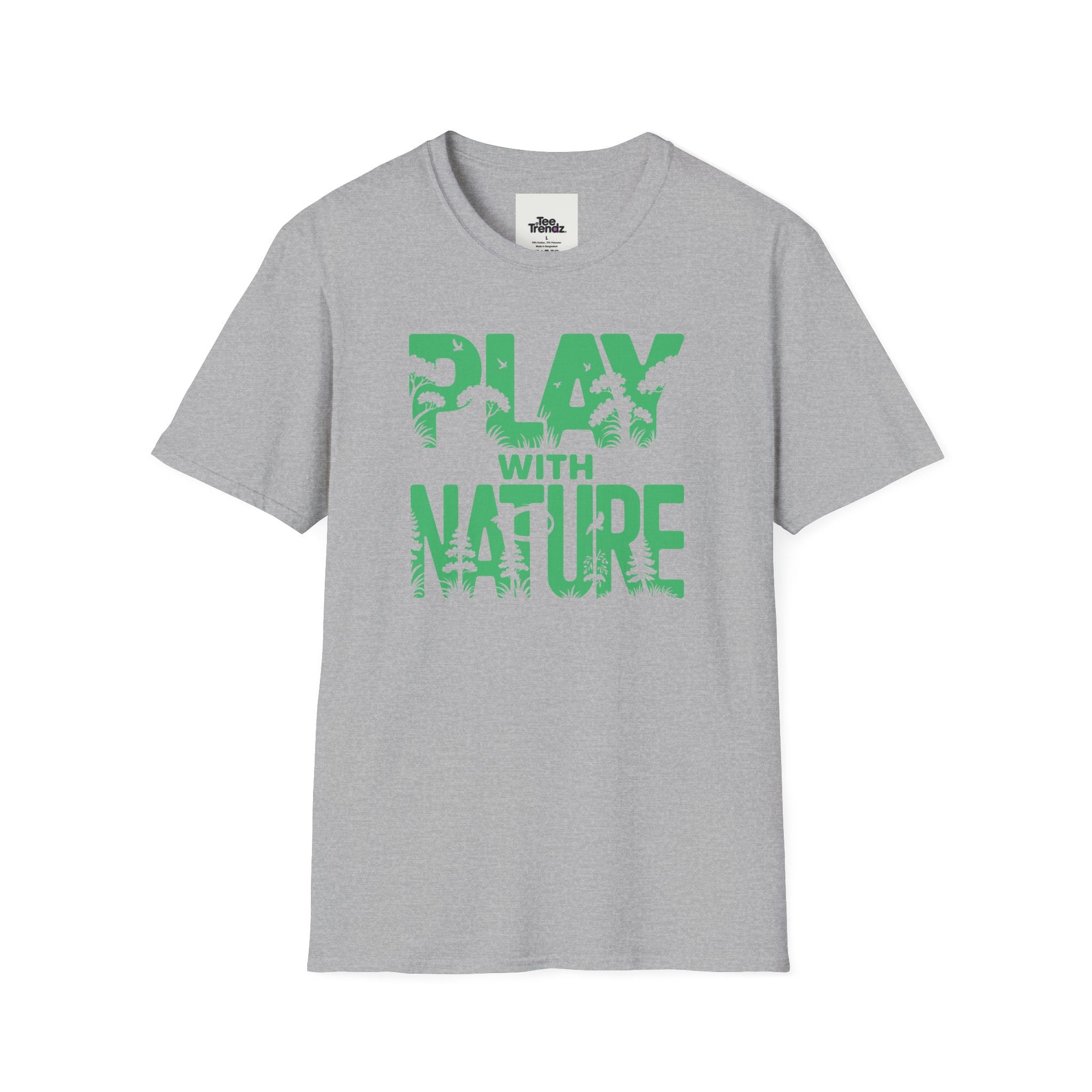 Play With Nature T-Shirt — Eco Adventure Graphic Tee