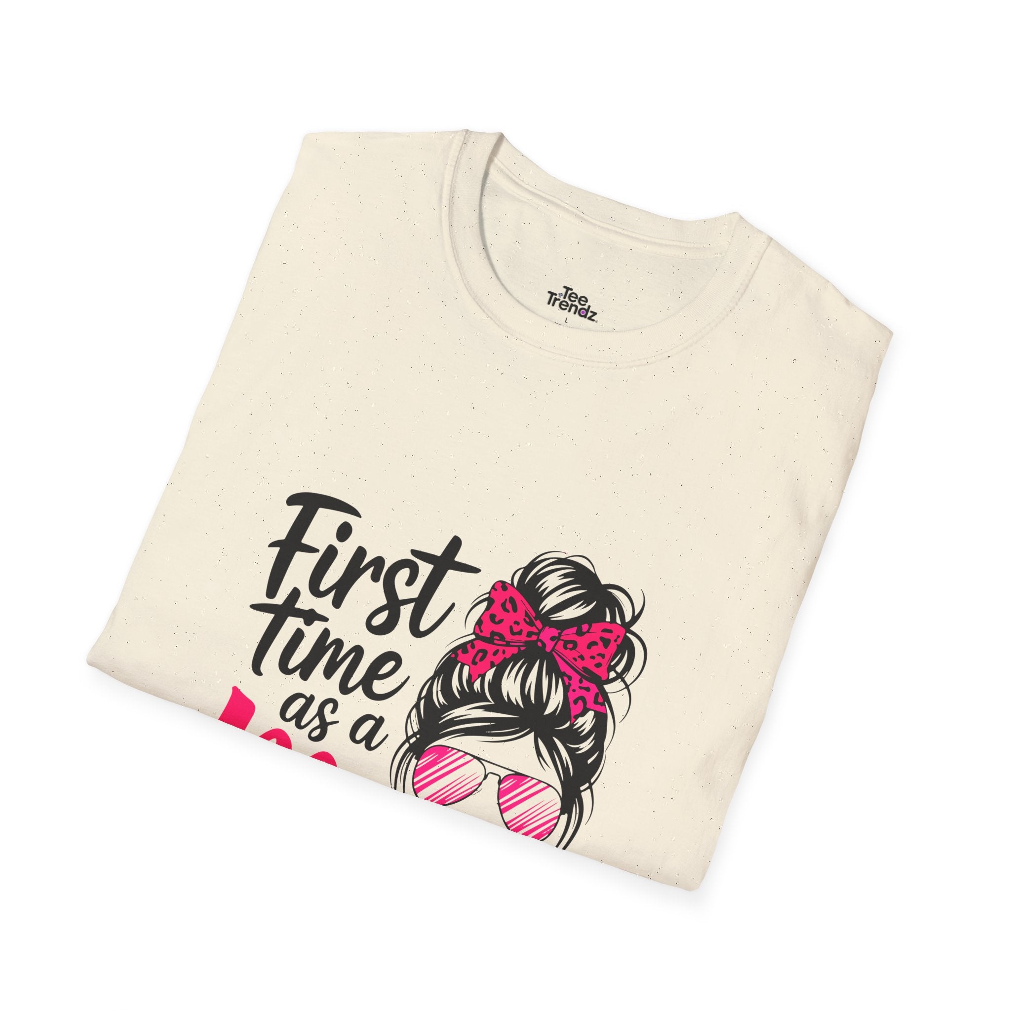 First Time As A Mom T-Shirt - New Mom Graphic Tee