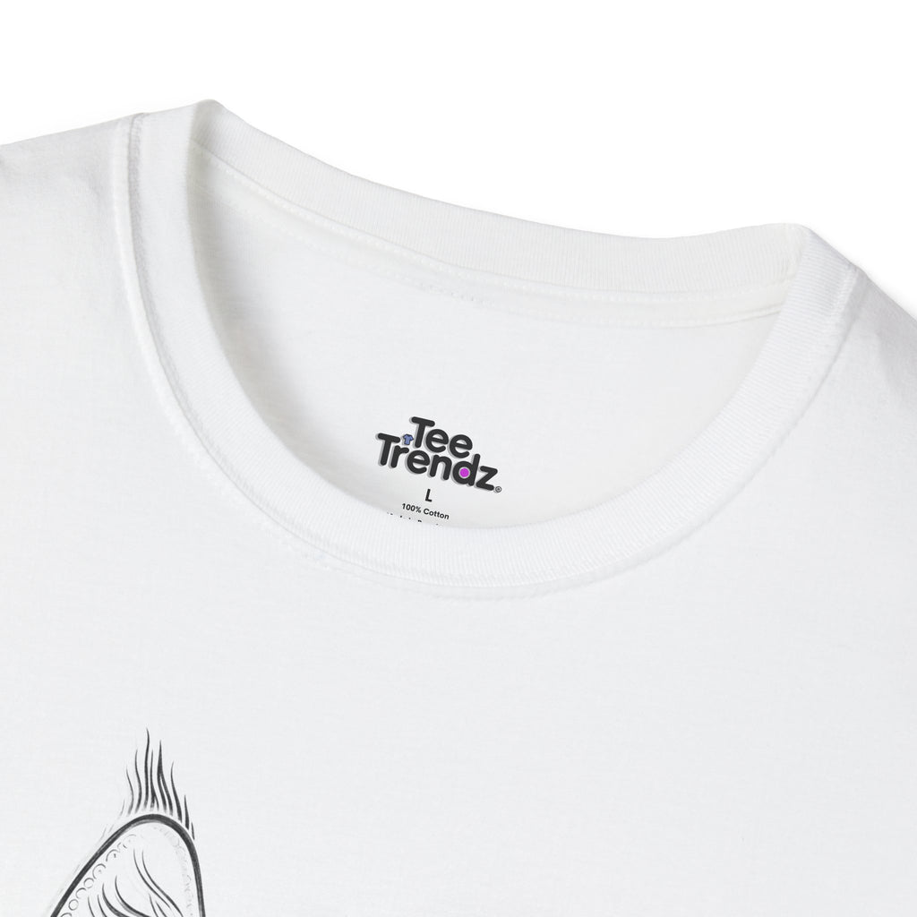 Lynx Sketch T-Shirt — Minimal Wildlife Illustration Tee