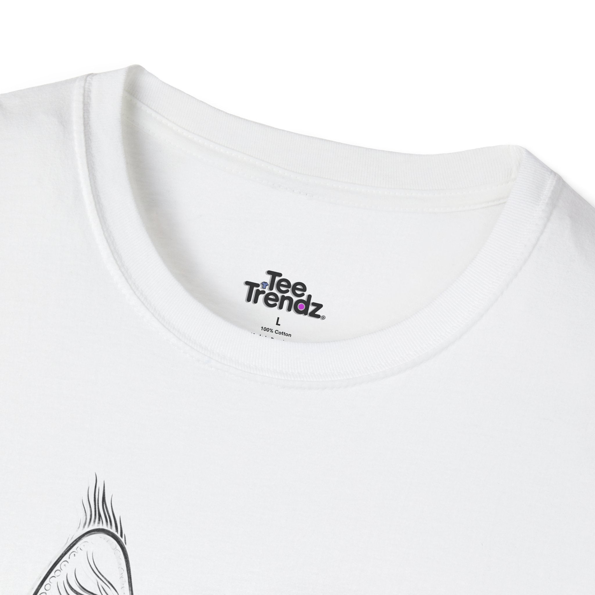 Lynx Sketch T-Shirt — Minimal Wildlife Illustration Tee