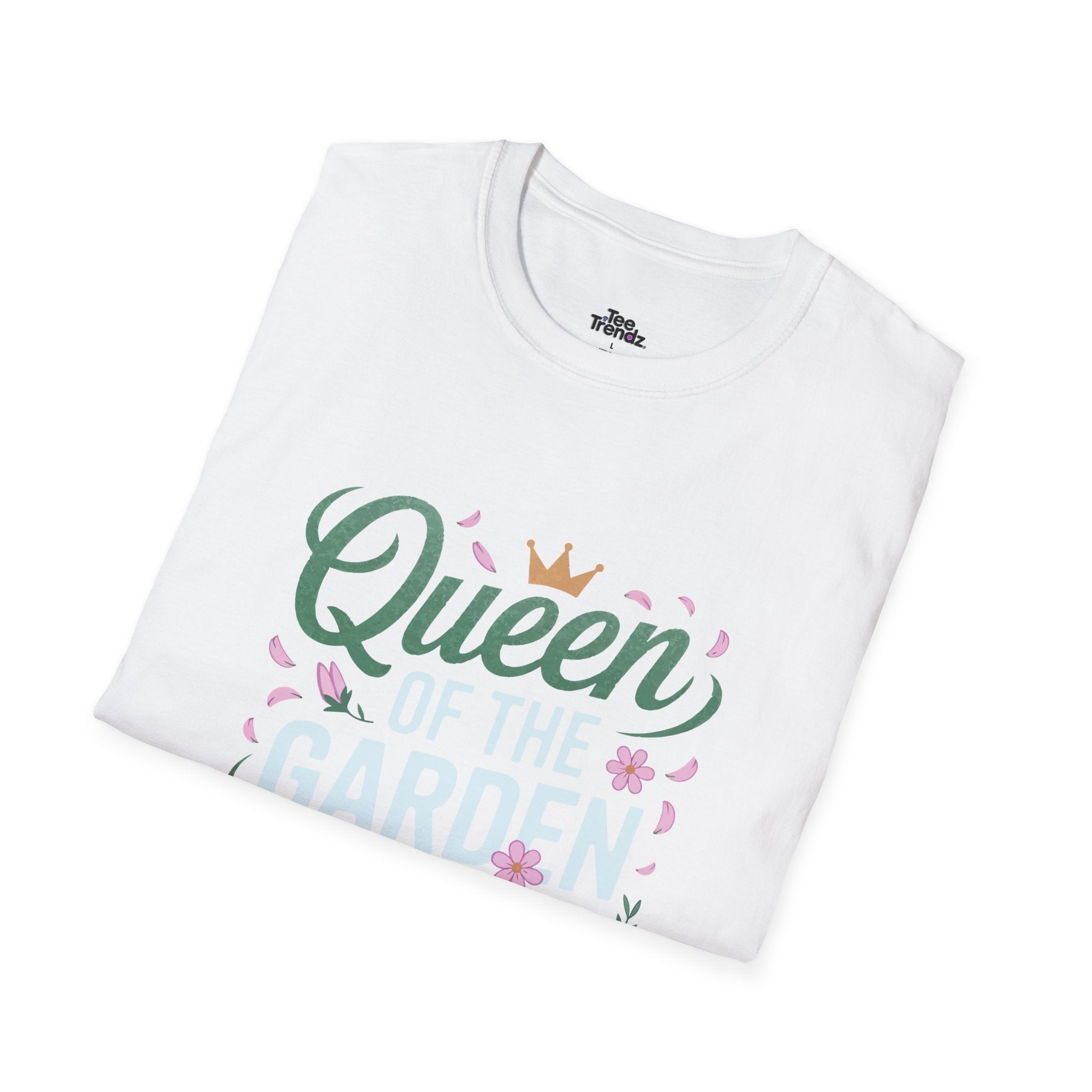 Queen of the Garden T-Shirt — Floral Gardener Gift