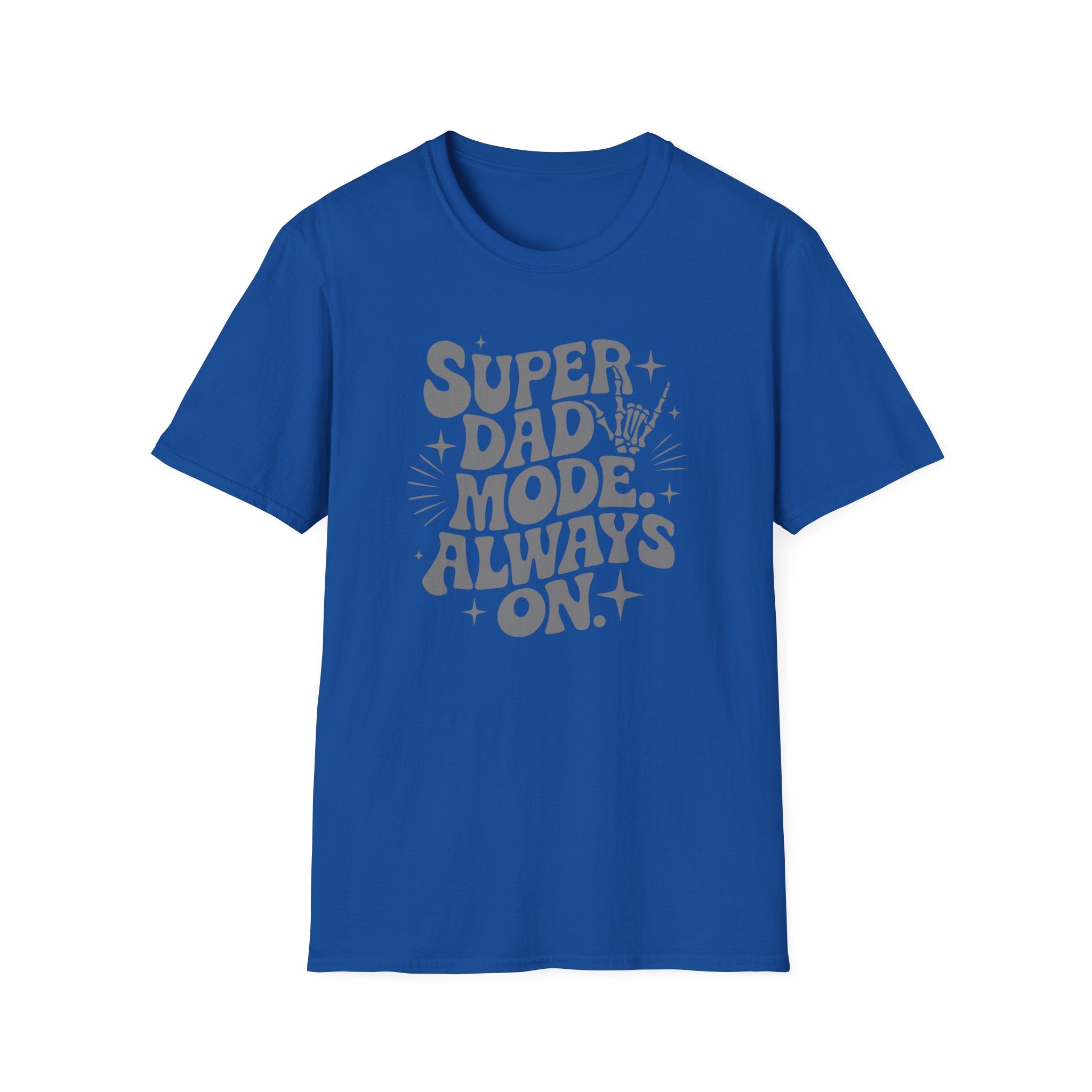 Super Dad Mode Always On T-Shirt — Fathers Day Graphic Tee