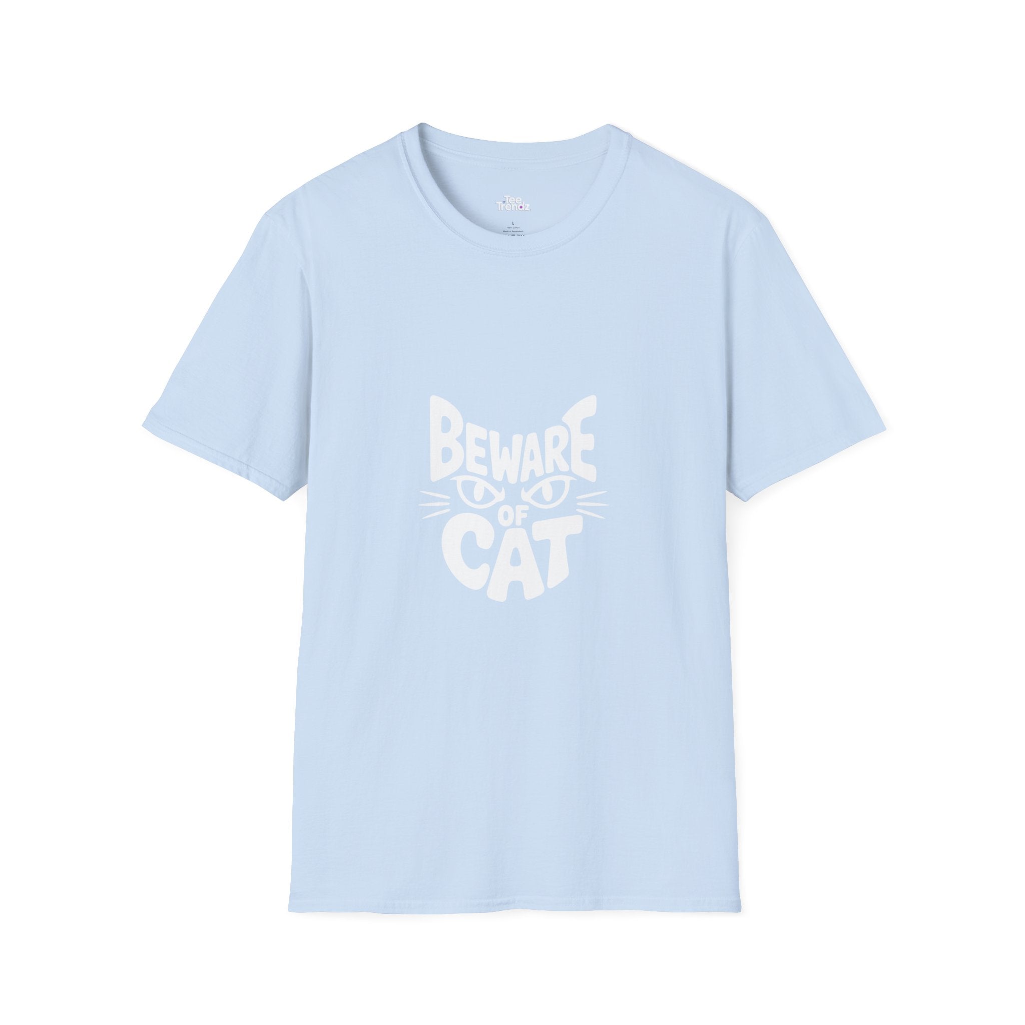 Beware of Cat T-Shirt — Funny Cat Lover Tee
