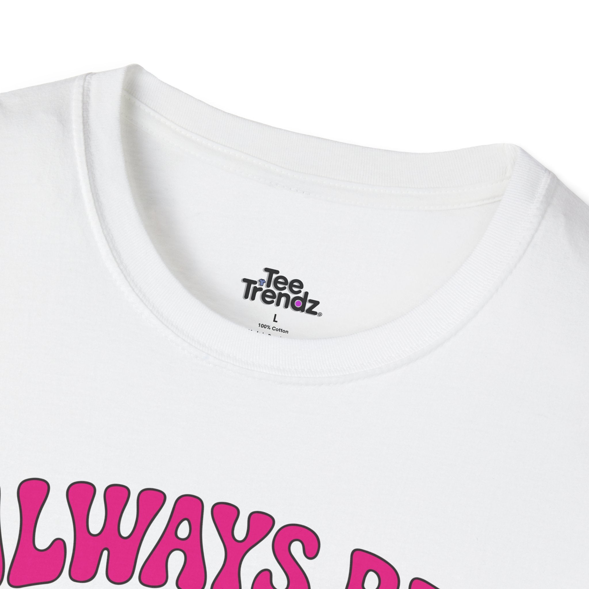 Skull & Mushrooms T-Shirt — "Always Be Weird" Retro Graphic Tee