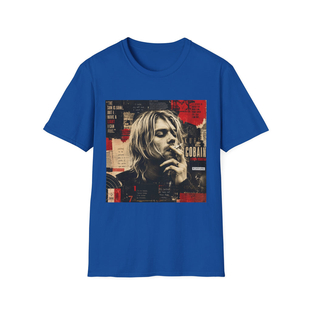 Vintage Grunge Band Portrait T-Shirt