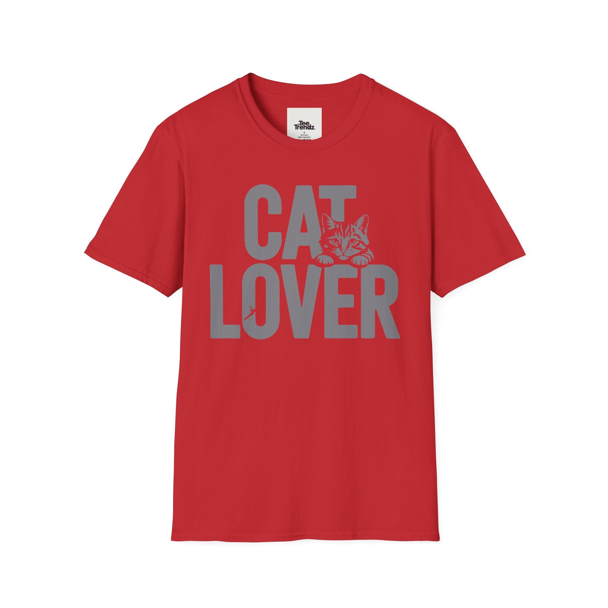 Cat Lover T-Shirt — Bold Graphic Tee for Cat Owners & Pet Lovers