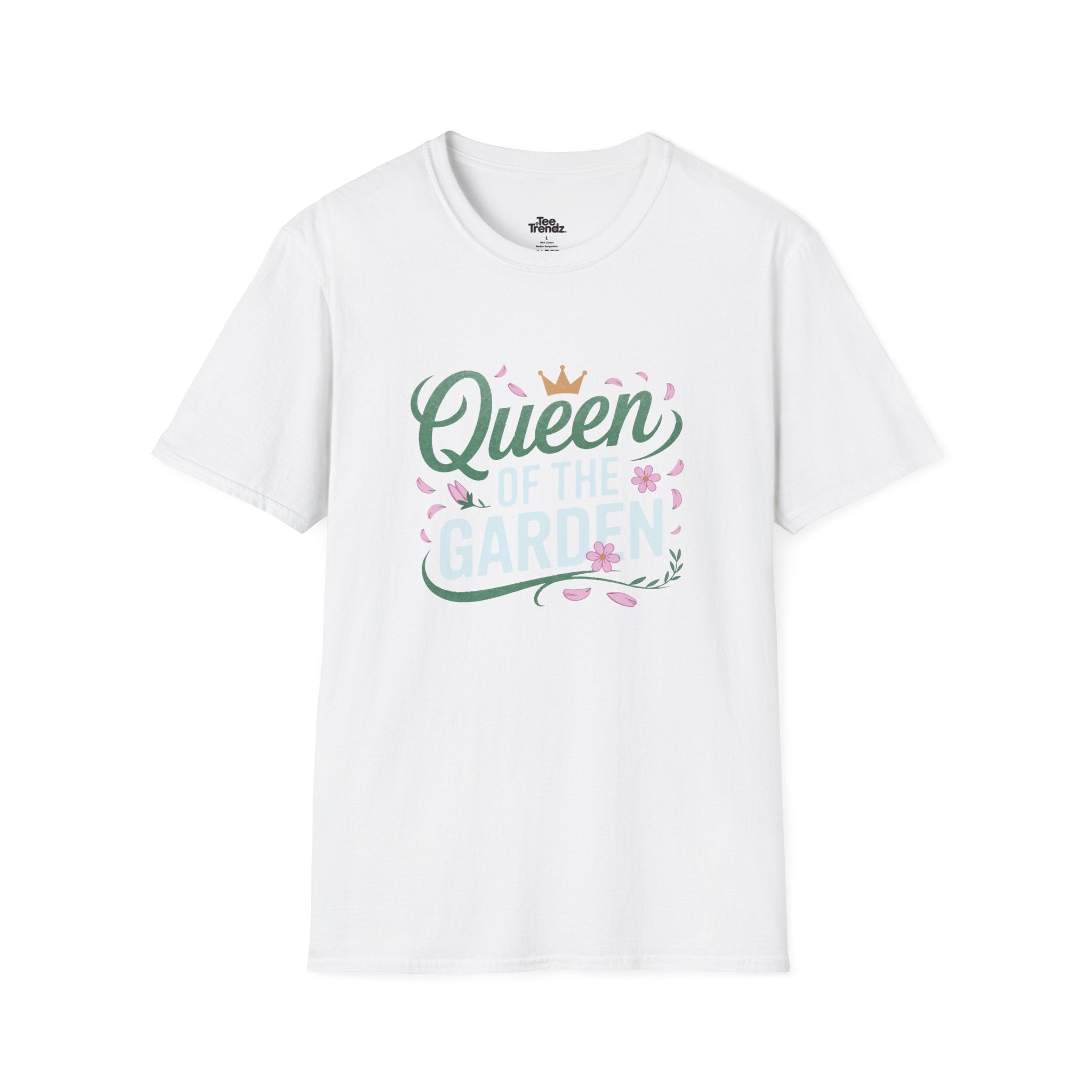 Queen of the Garden T-Shirt — Floral Gardener Gift