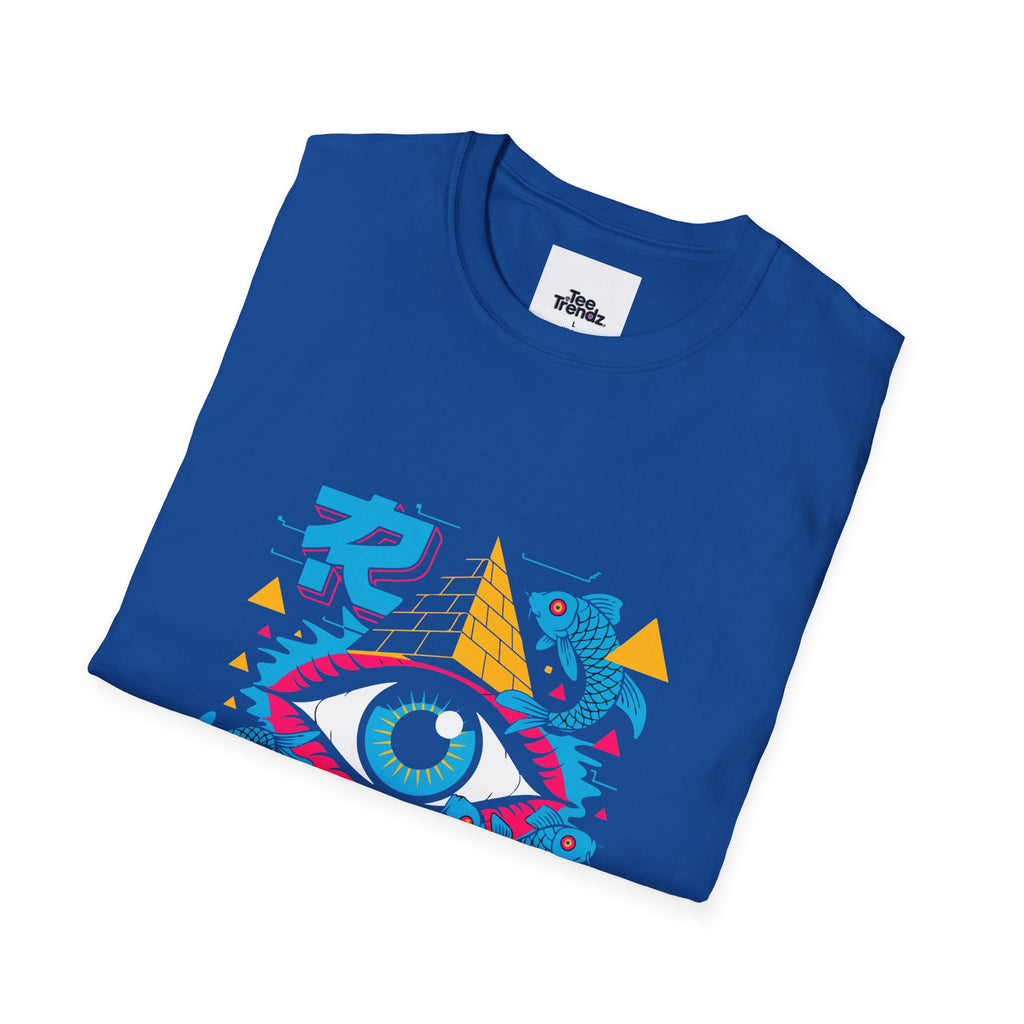 Psychedelic Eye T-Shirt — Retro Japanese Graphic Tee