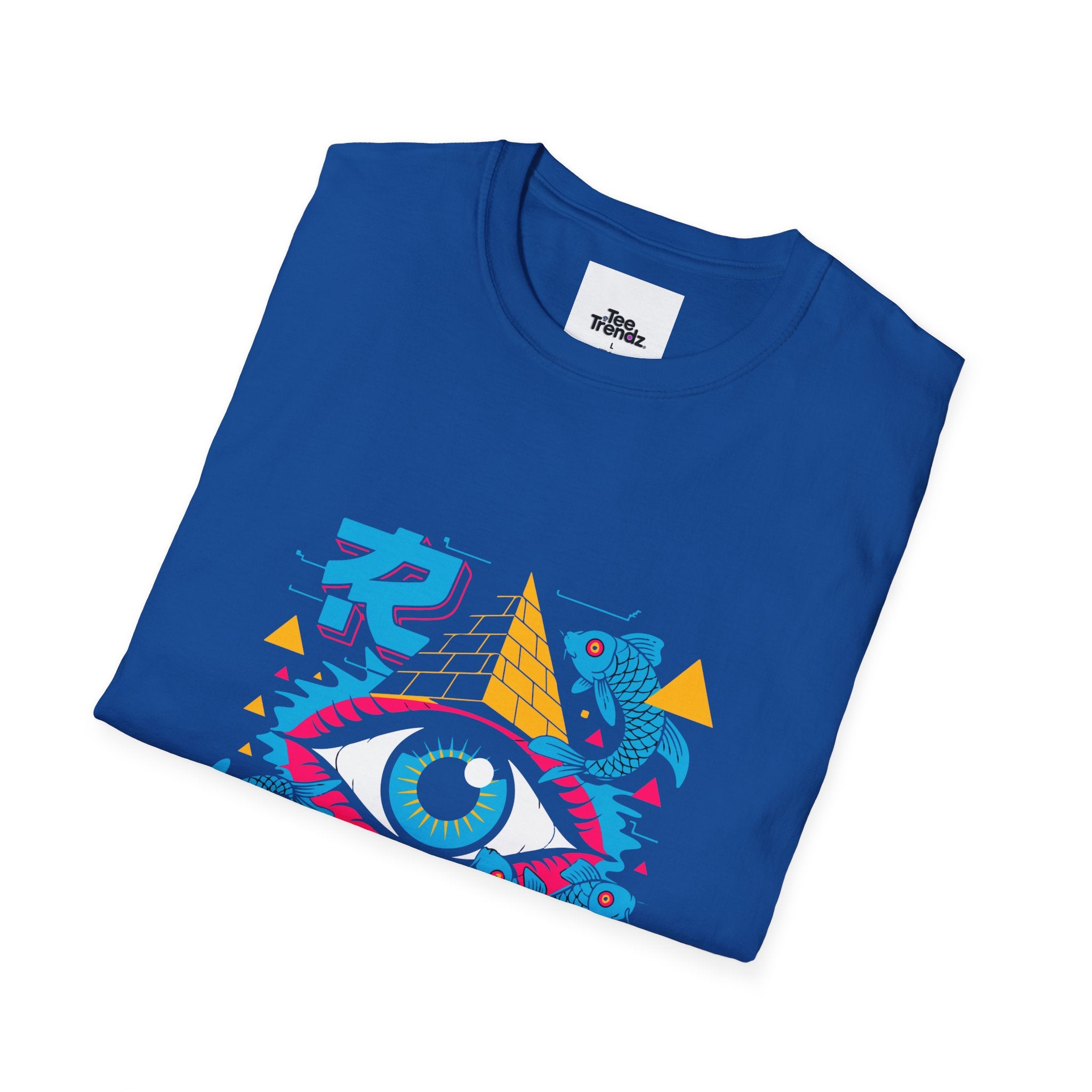 Psychedelic Eye T-Shirt — Retro Japanese Graphic Tee