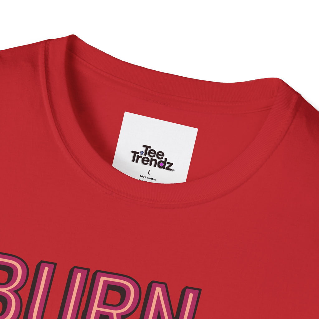 Burn. Sweat. Cry. Repeat. T-Shirt — Spicy Fitness Motivation Tee