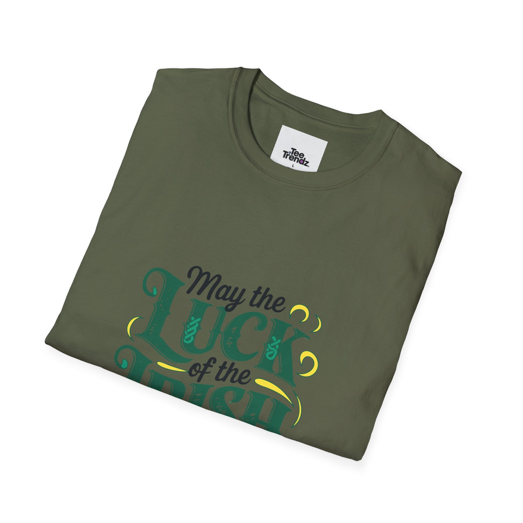 Luck of the Irish T-Shirt – "May the Luck of the Irish Be With You" St. Patrick’s Day Tee