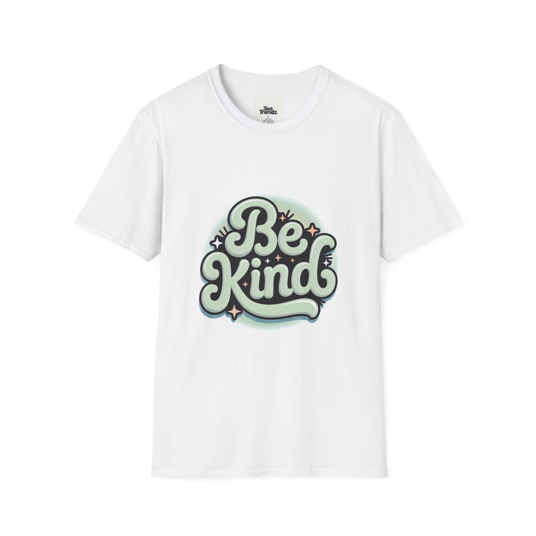 Be Kind T-Shirt — Retro Script Kindness Tee