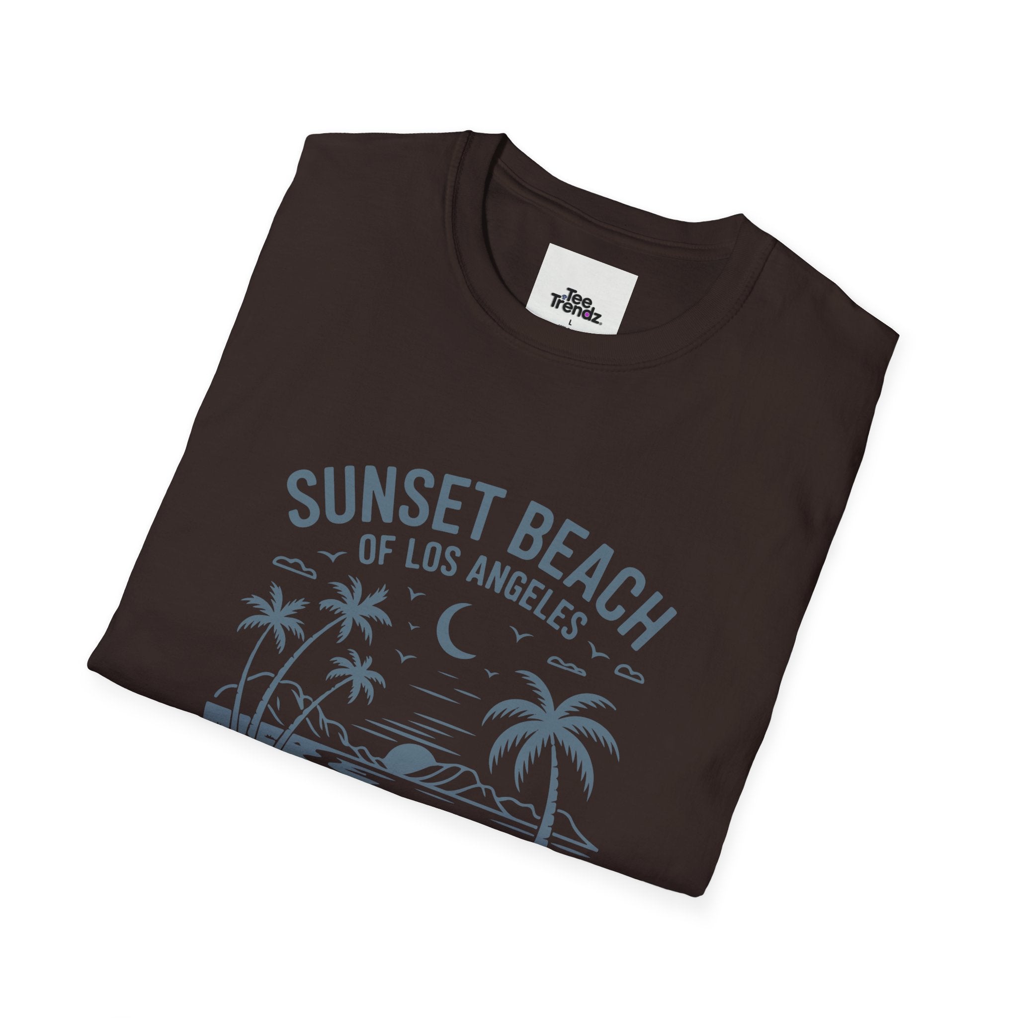 Sunset Beach Surfrider T-Shirt — West Coast California Surf Tee