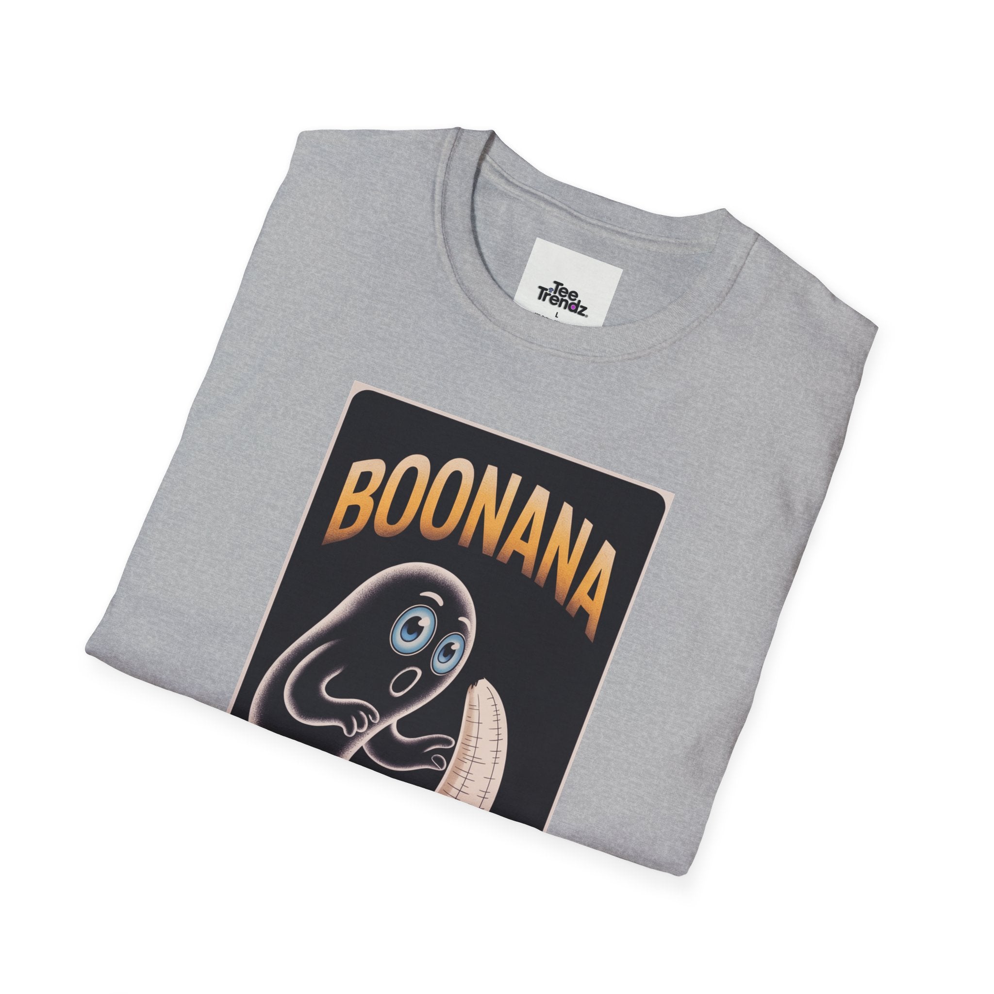 T-Shirt — "Boonana" Ghost with Banana Retro Graphic