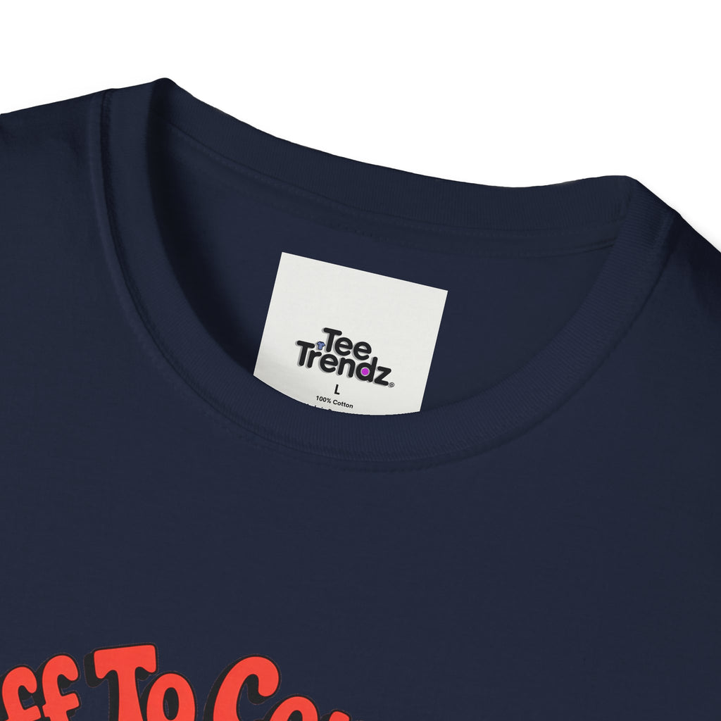 Tomfoolery Daisy T-Shirt — “Off To Commit Tomfoolery” Retro Floral Graphic Tee