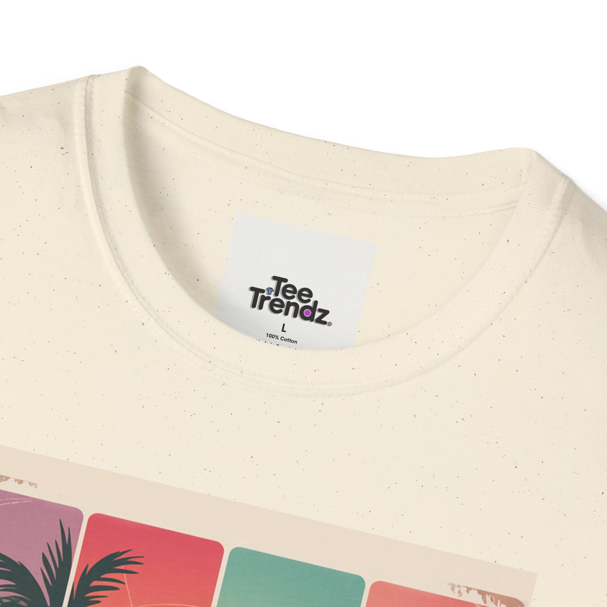 Summer Never Ends T-Shirt – Vintage Beach Sunset Graphic Tee