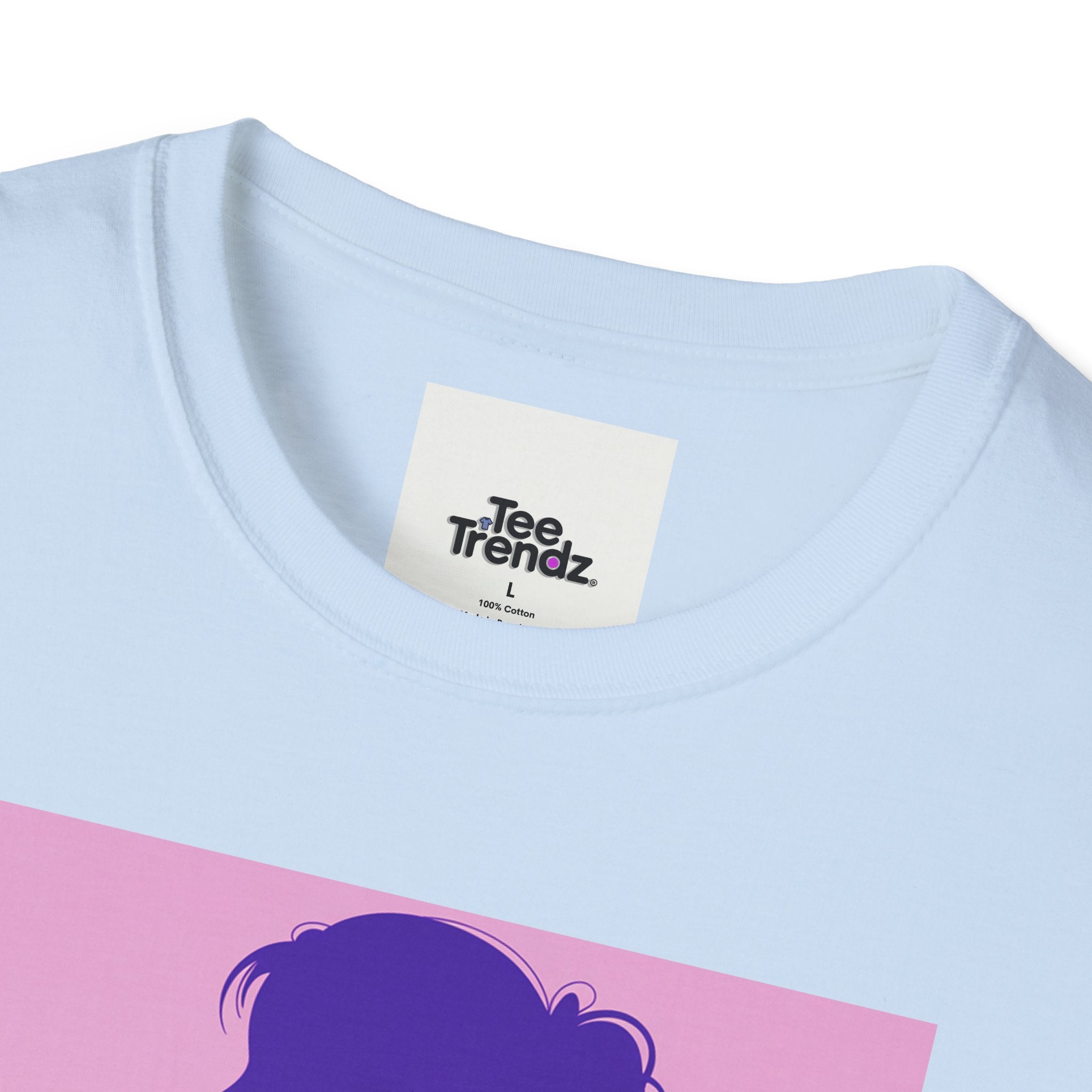 Floral Silhouette T-Shirt — Woman in Bloom Graphic Tee