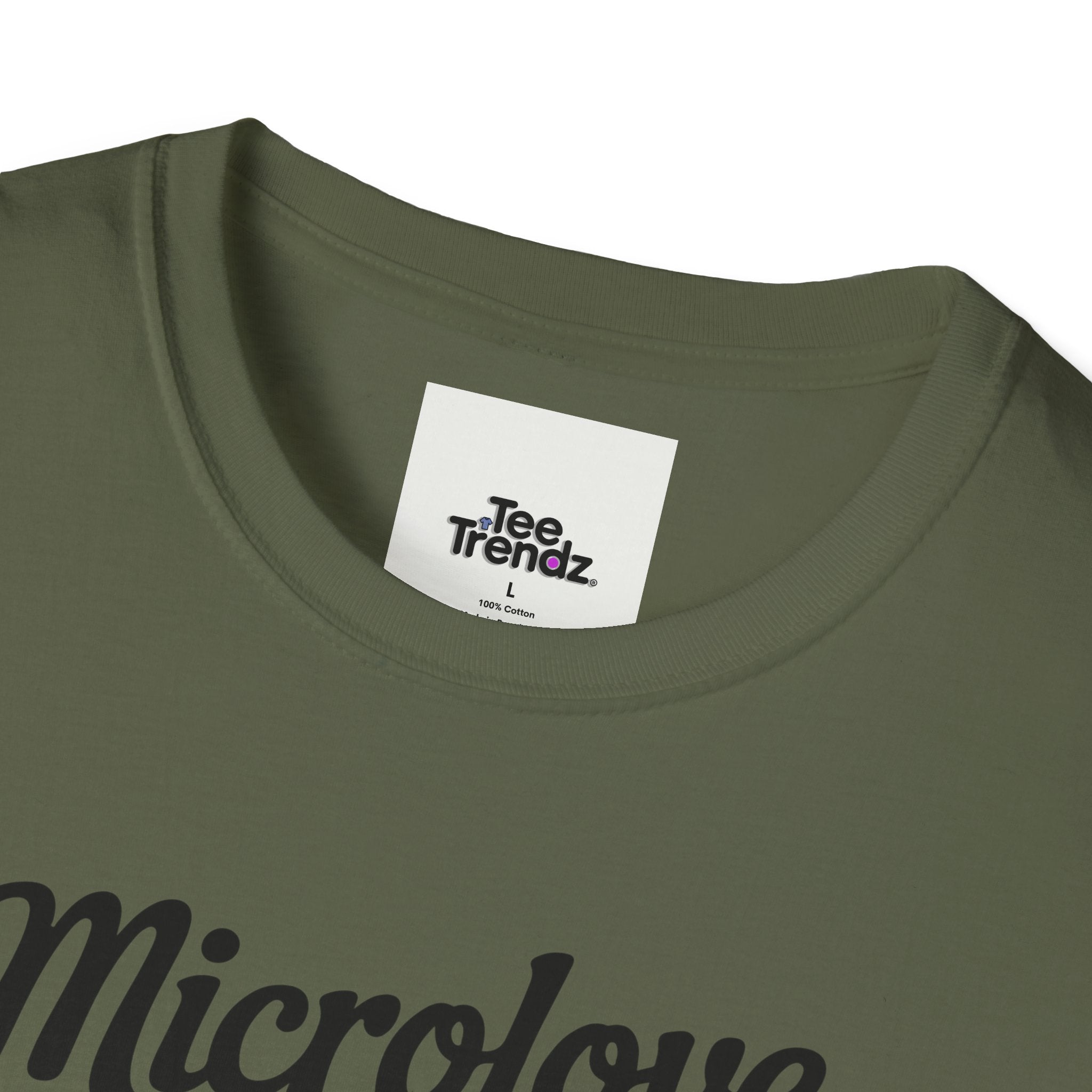 T-Shirt — "Microlove" Cute Mushroom Capsule Graphic Tee