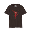 T-Shirt — Playful Monster Zipper Graphic Tee