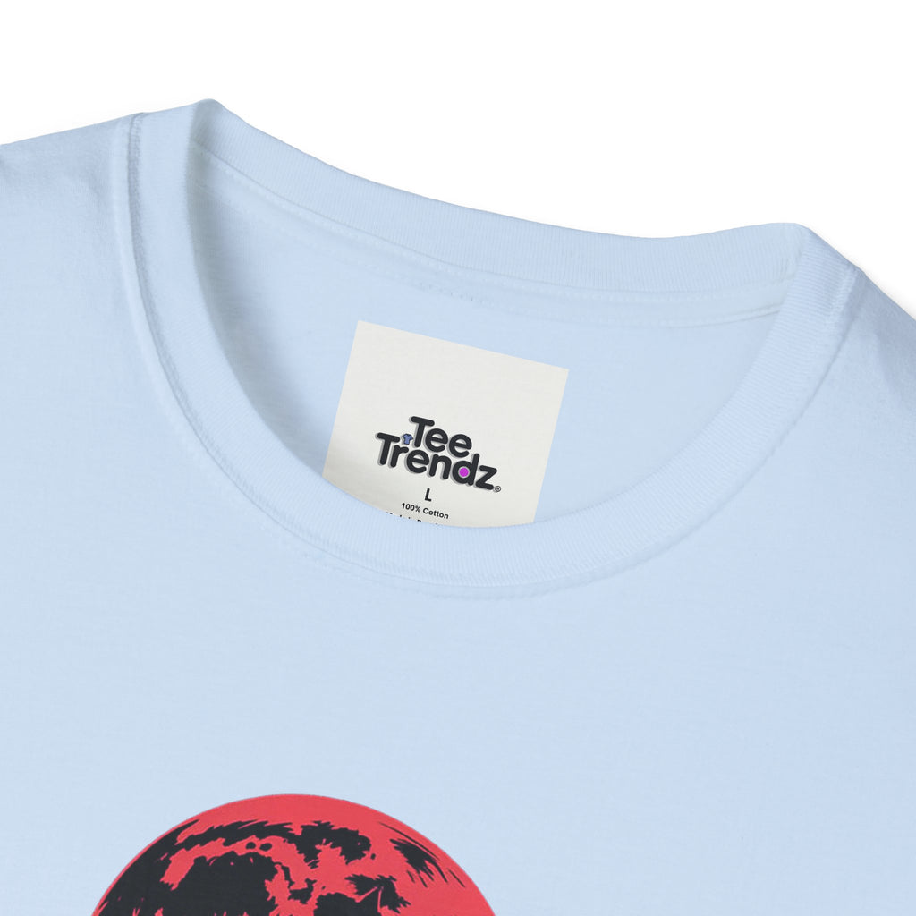 Wolf Howl T-Shirt — Red Moon Graphic Tee