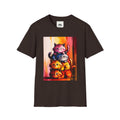 Colorful Stacked Cats T-Shirt — Playful Cute Cat Art Tee