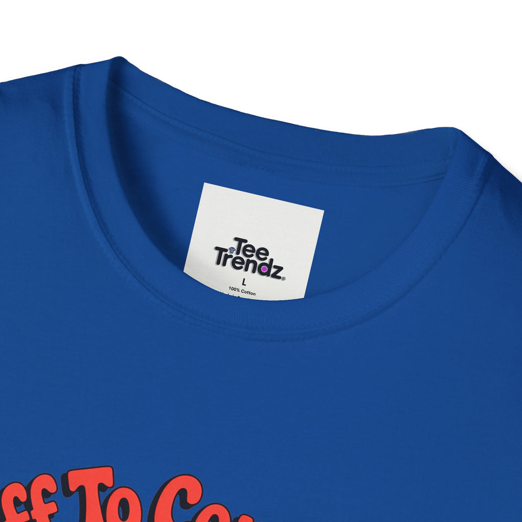 Tomfoolery Daisy T-Shirt — “Off To Commit Tomfoolery” Retro Floral Graphic Tee